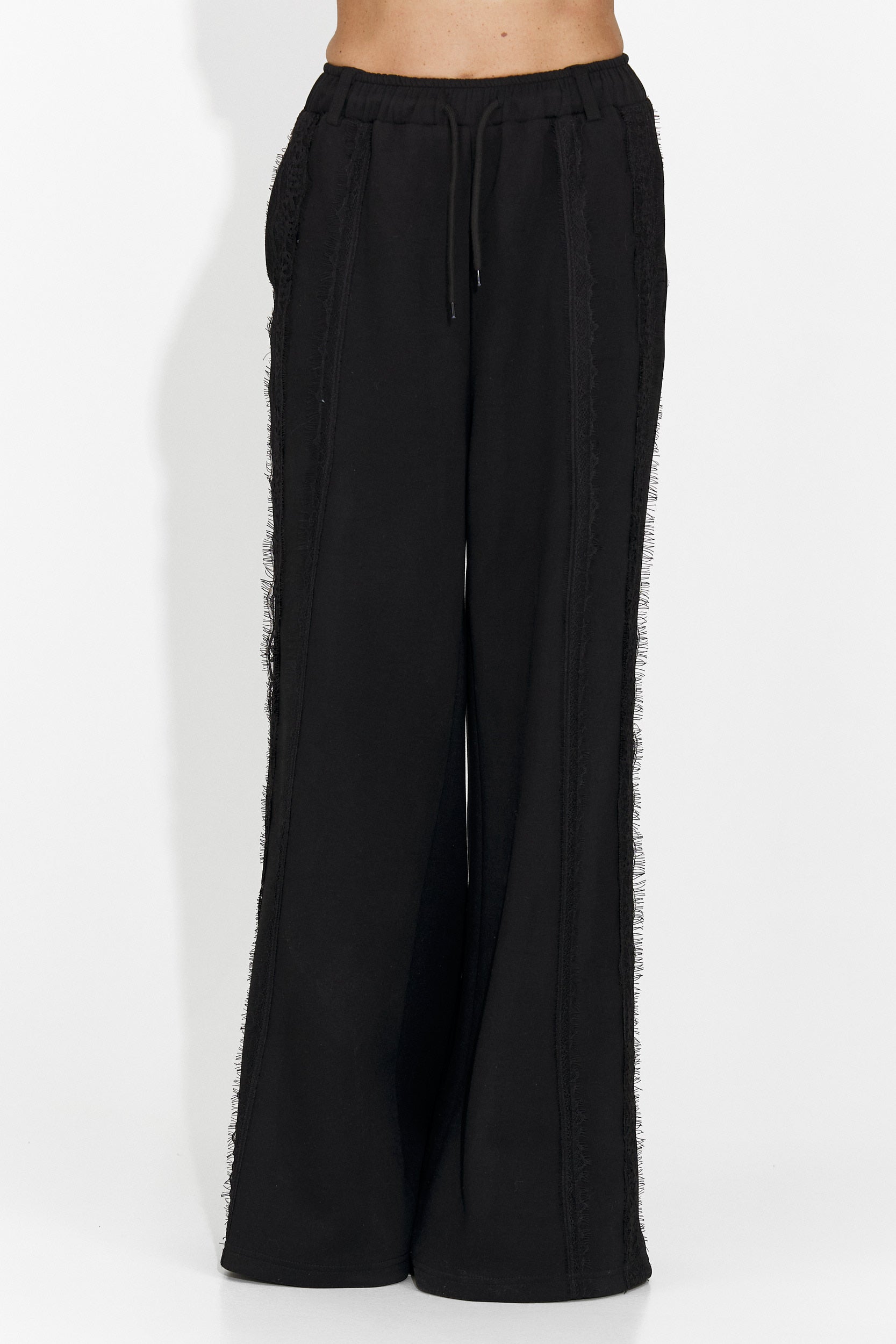 Zarania Bogas ležérní černé dámské kalhoty