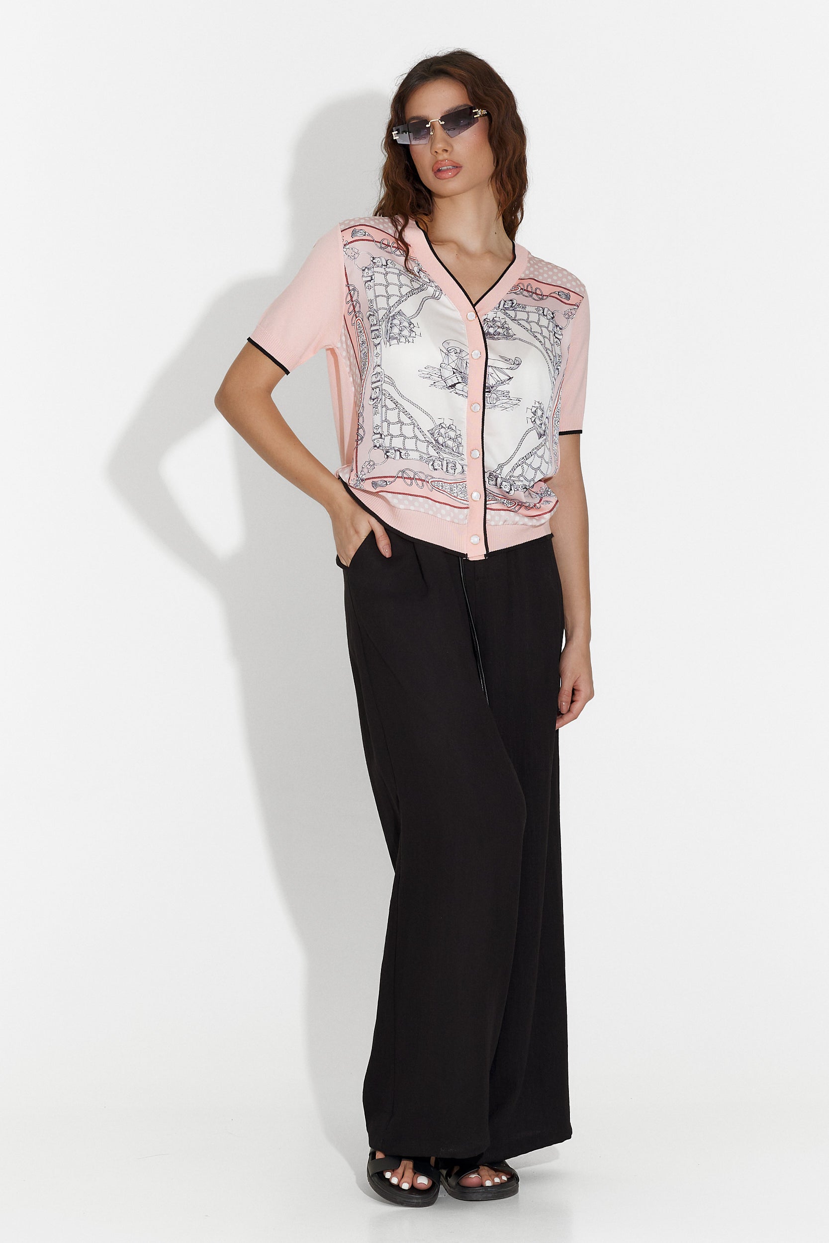 Γυναικείο casual παντελόνι μαύρο Mason Bogas