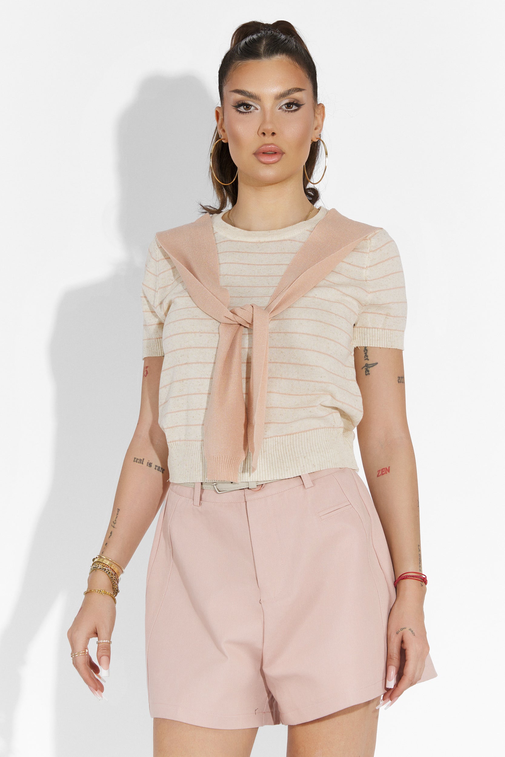 Herling Bogas Casual Pink Ladies Trousers