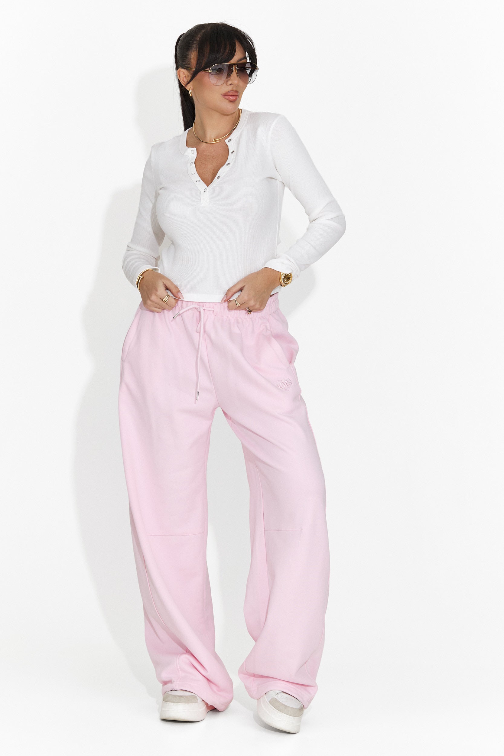 Women's casual pink pants Romela Bogas