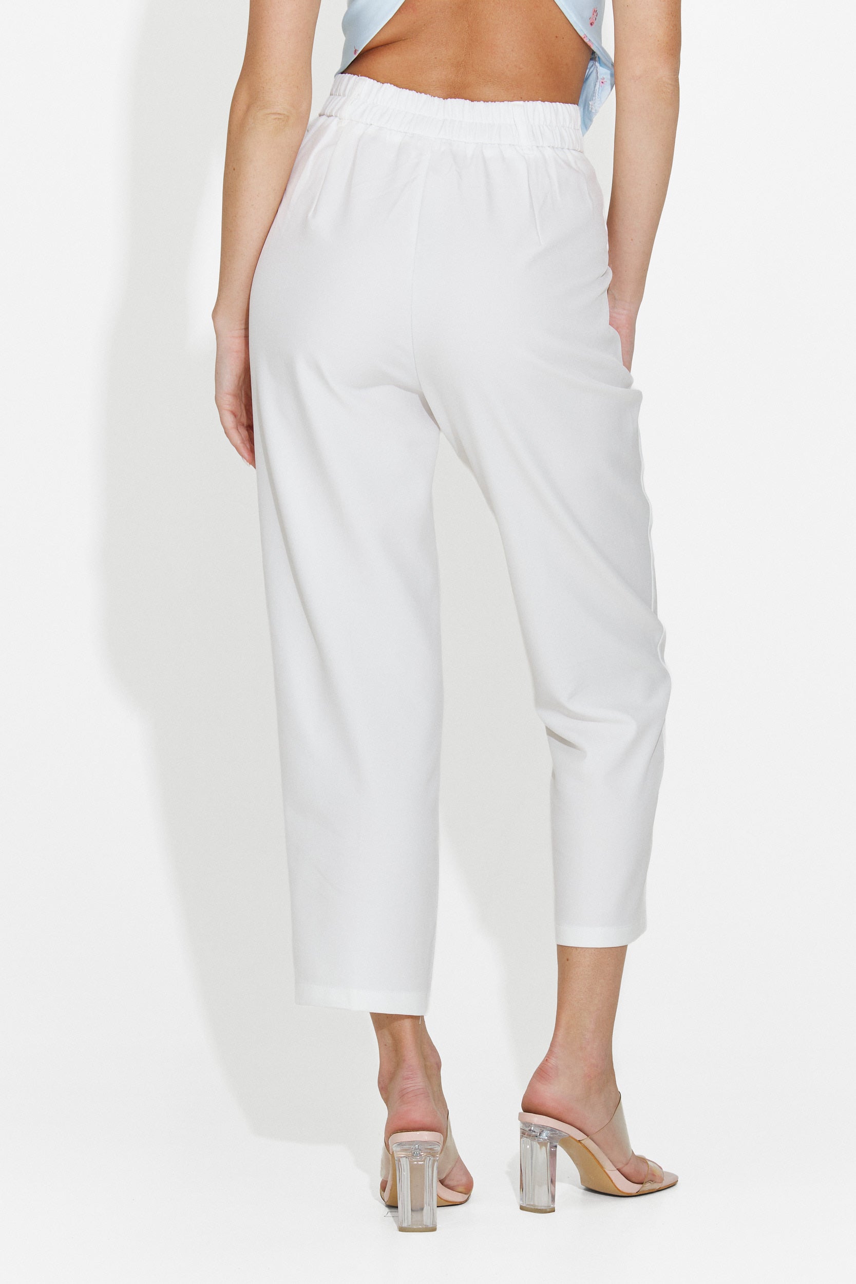 Women's elegant white pants Sereia Bogas