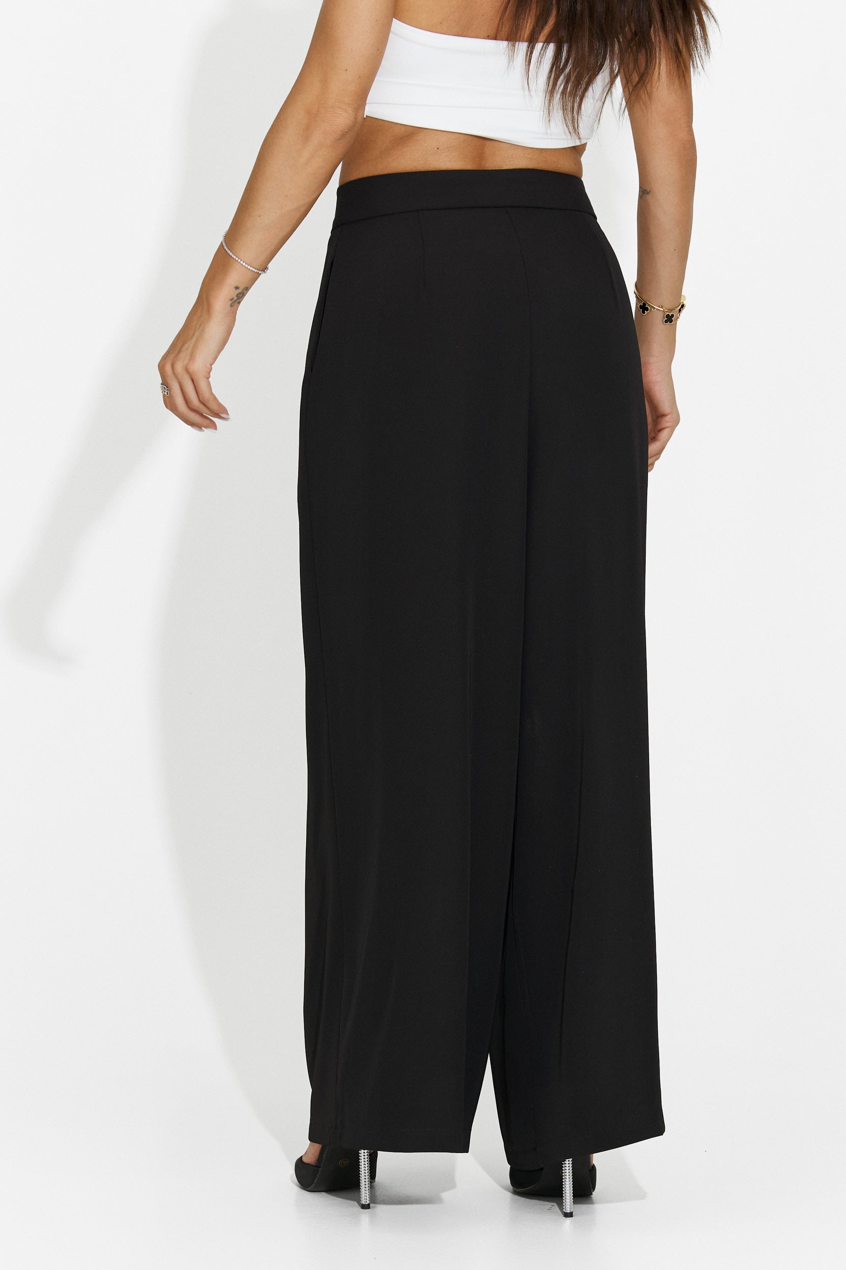 Women's elegant black pants Lioria Bogas