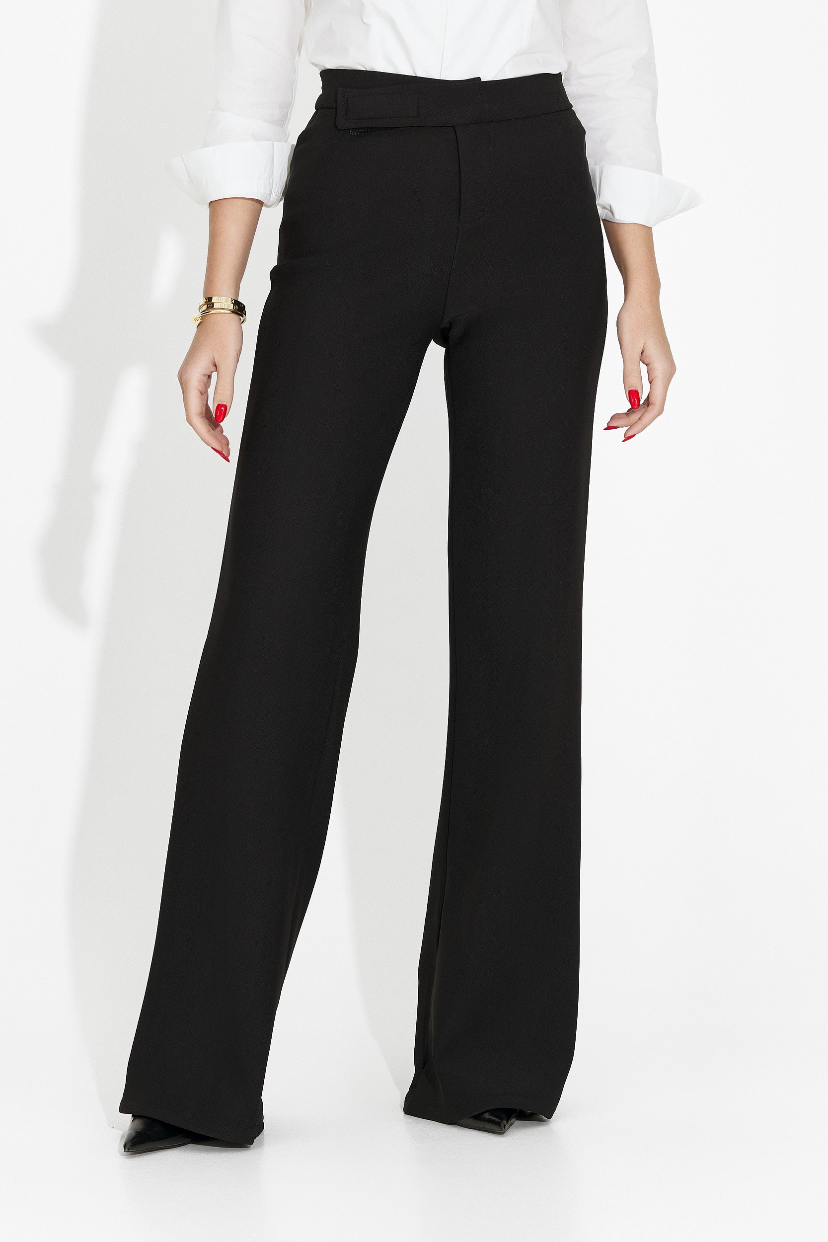 Elegant Black Women's Pants Olbeia Bogas