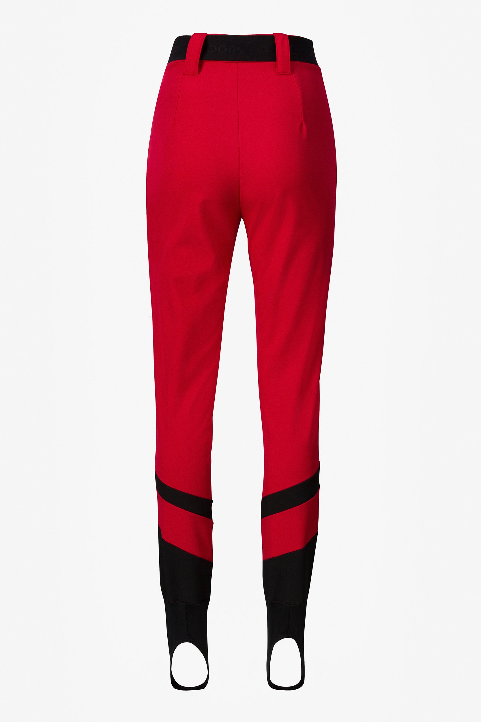 Czerwone spodnie narciarskie damskie Lorya Bogas