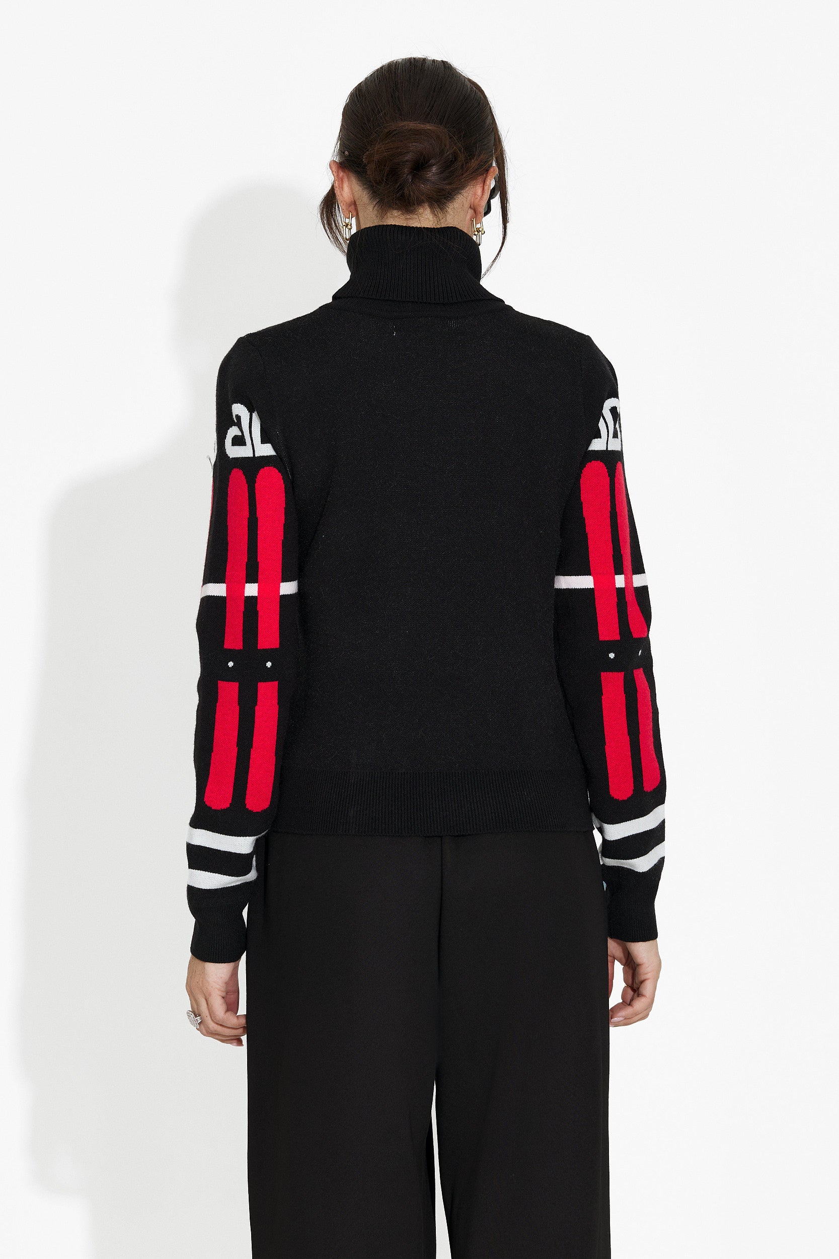 Damenpullover casual schwarz Karlene Bogas