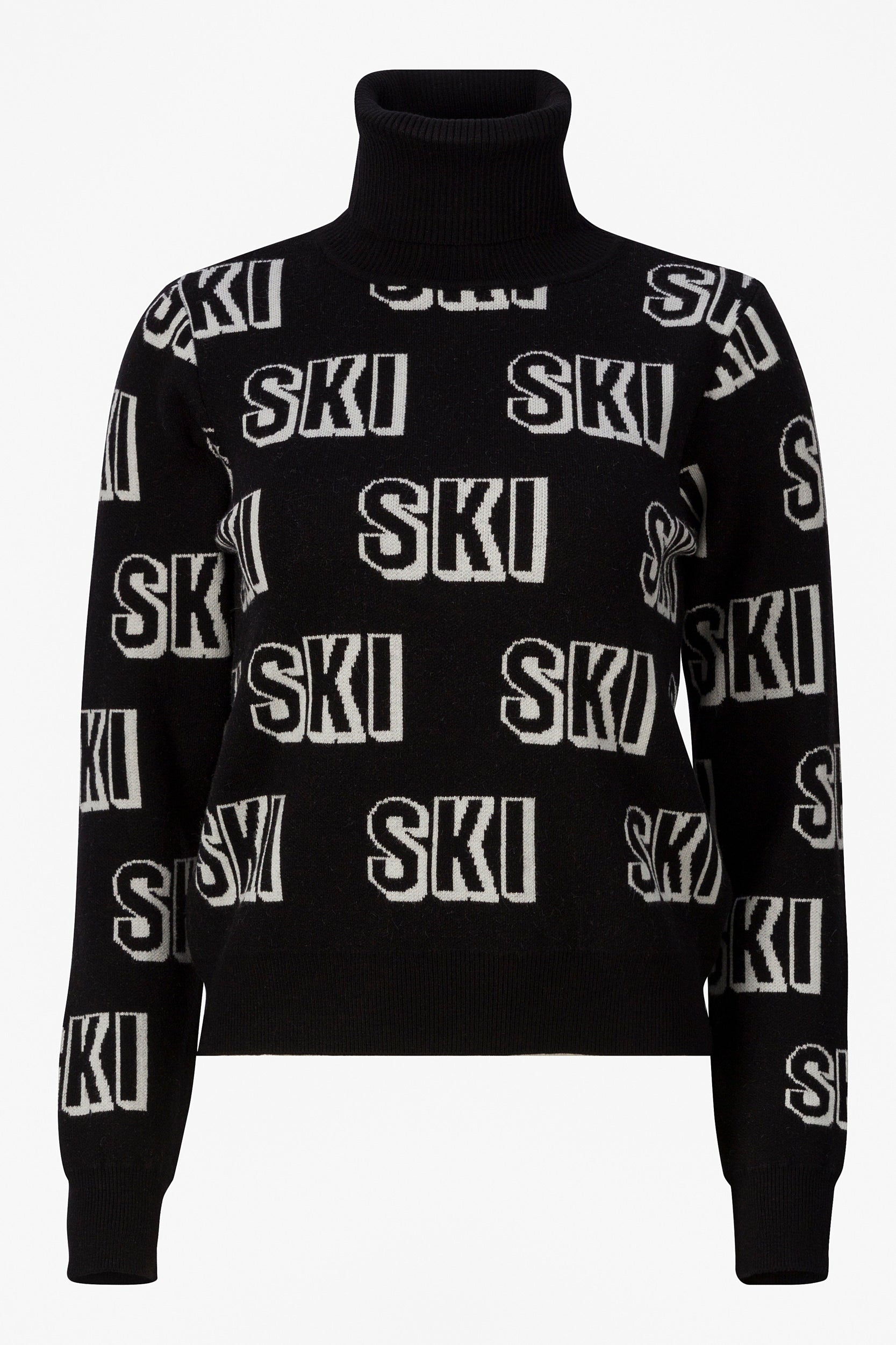 Caresia Bogas Black Women's Ski Sweater