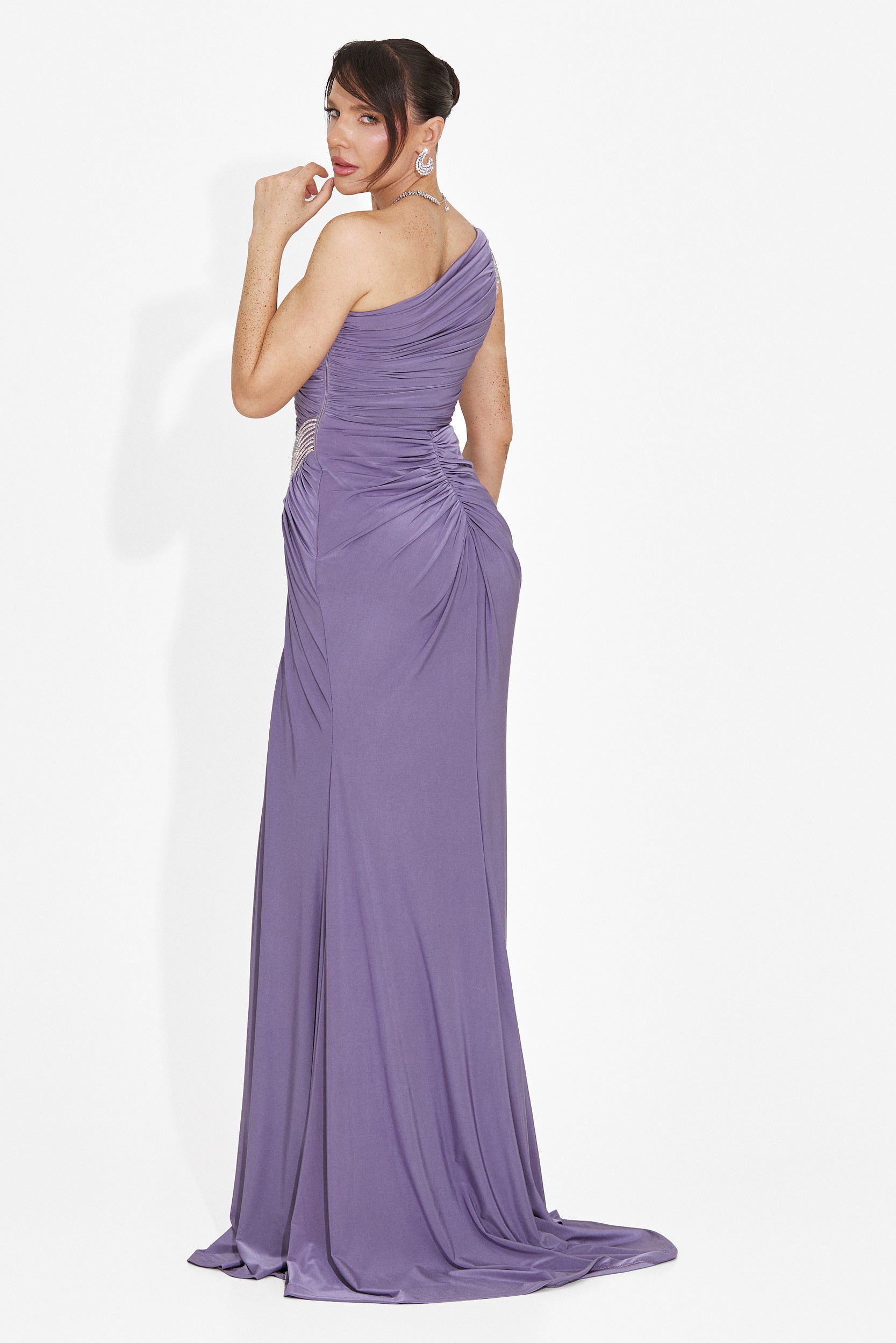 Vestido Largo Lila para Damas de Ferela Bogas
