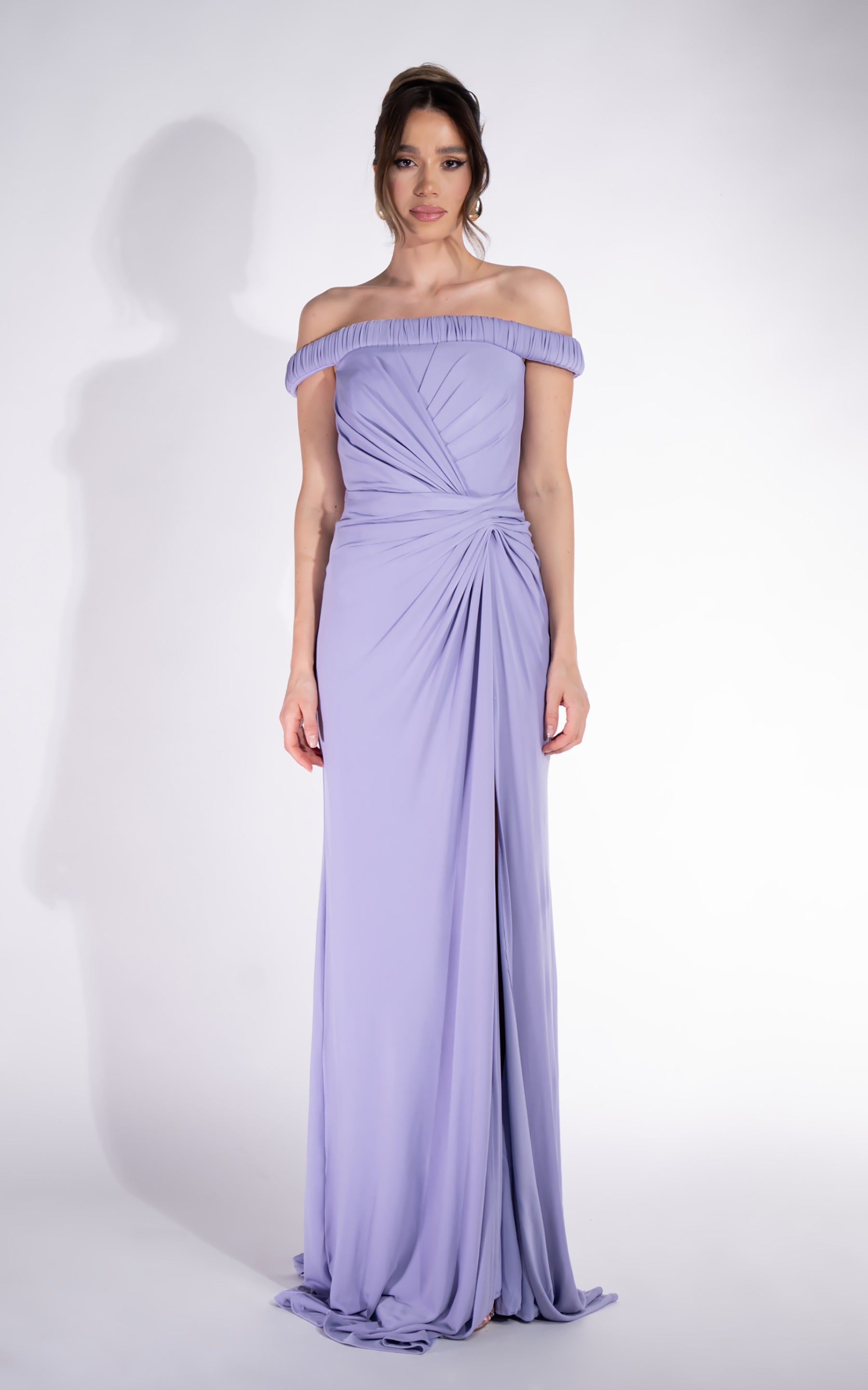 Abito lungo lilla da donna Rehise Bogas