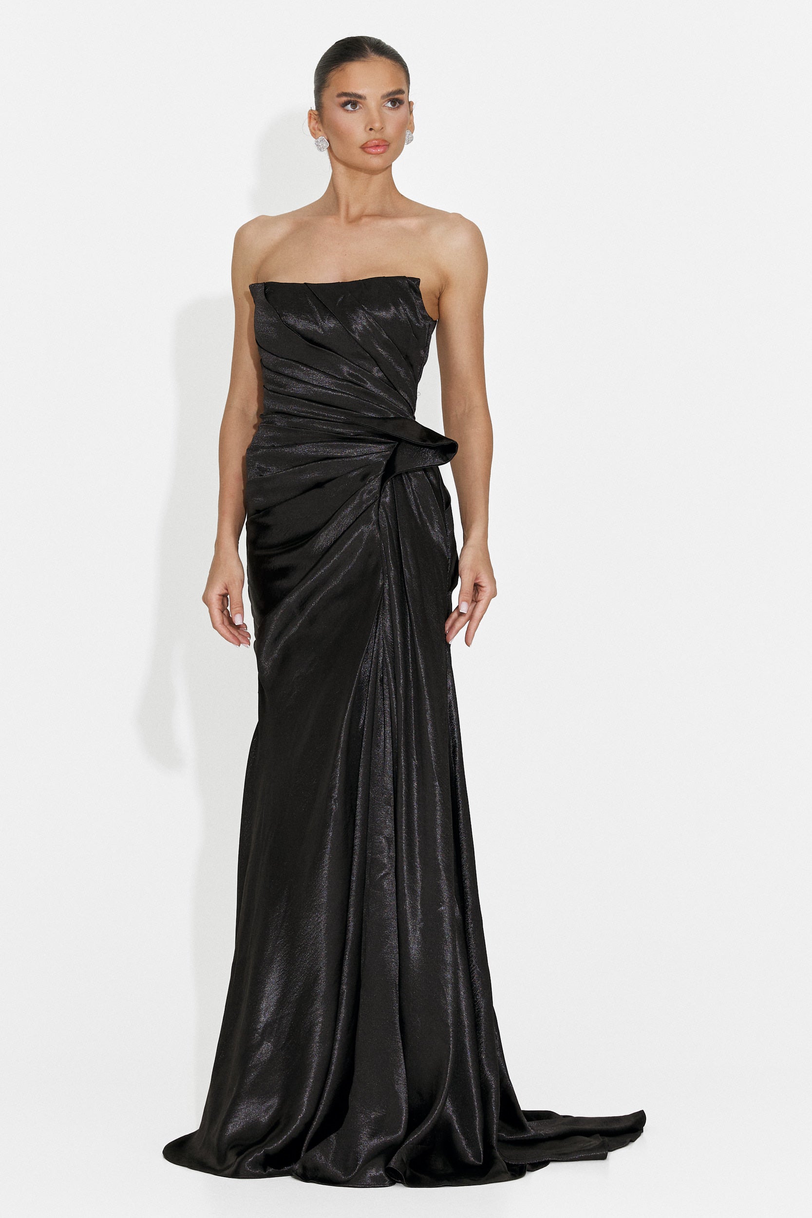 Rochie dama lunga neagra Fischer Bogas