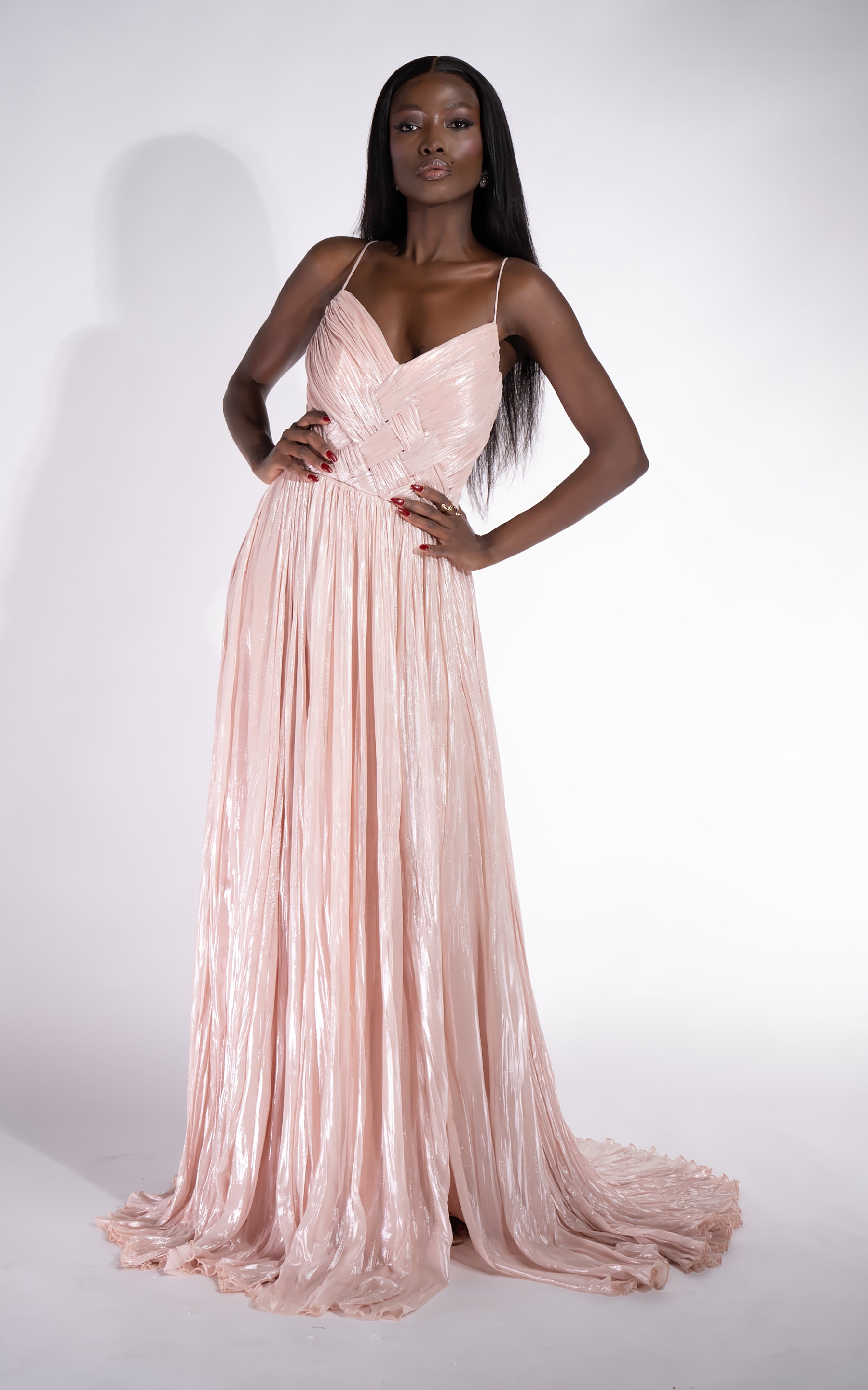 Abito lungo da donna pesca Edyna Bogas