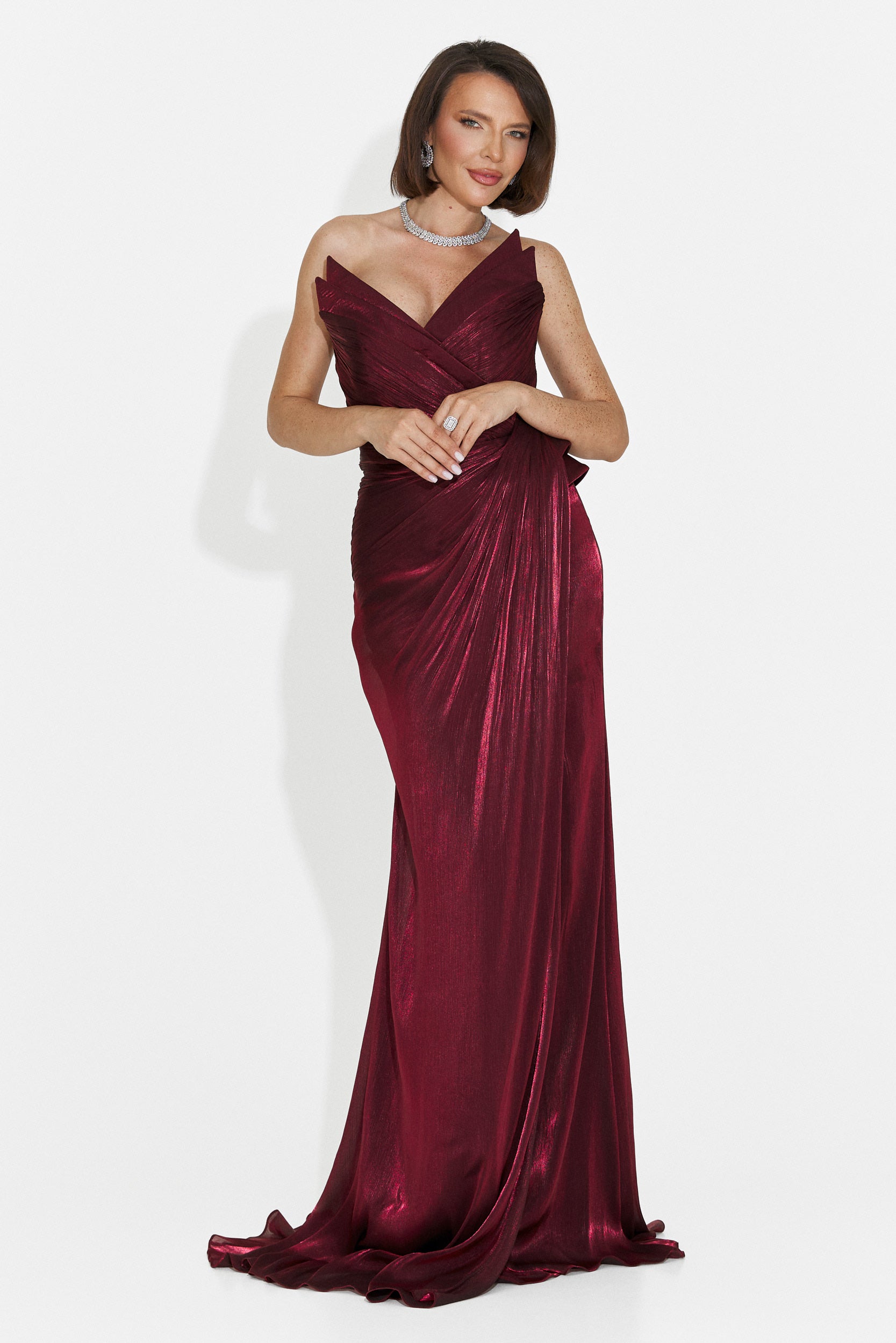 Tildas langes Kirschkleid für Frauen