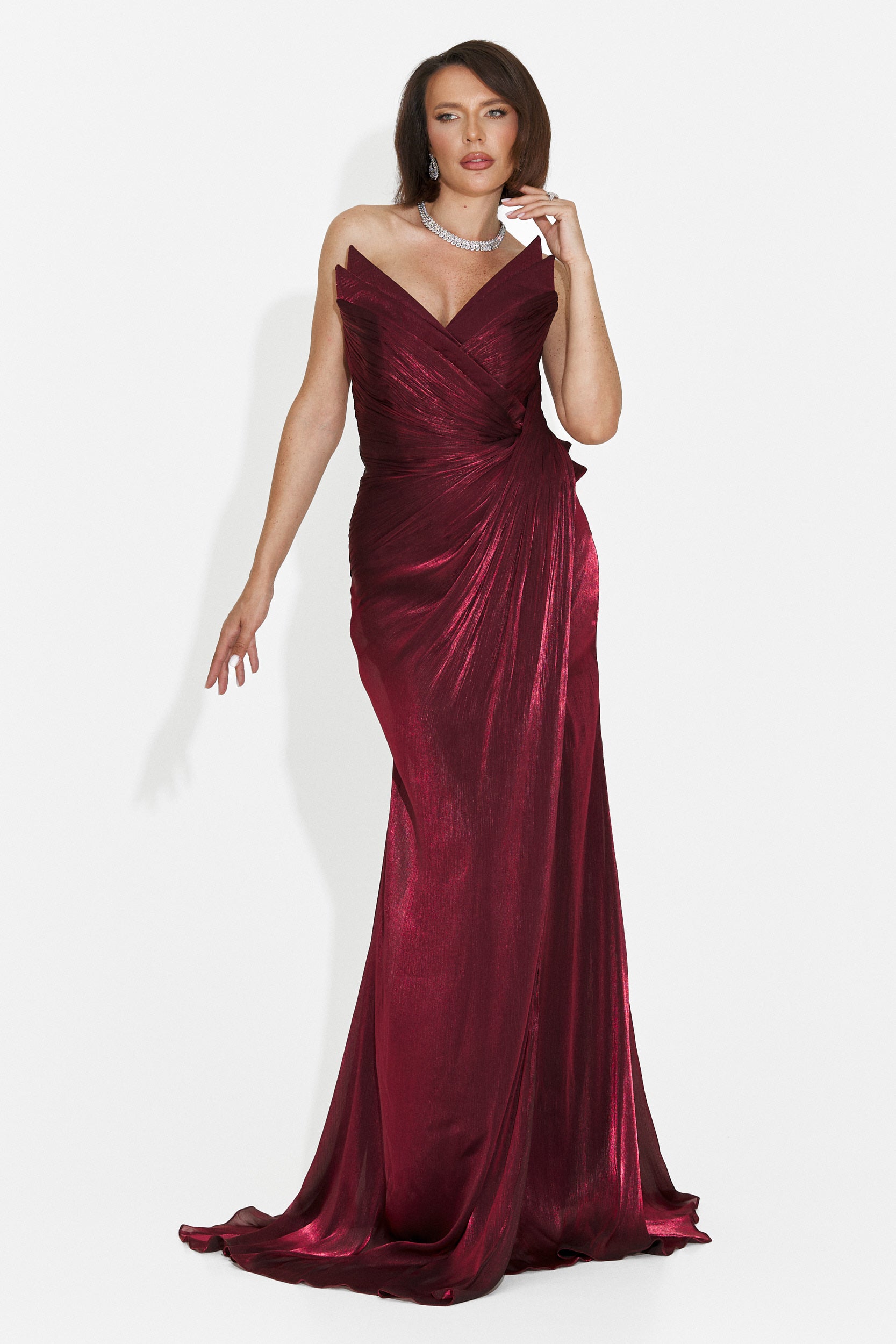 Tildas langes Kirschkleid für Frauen