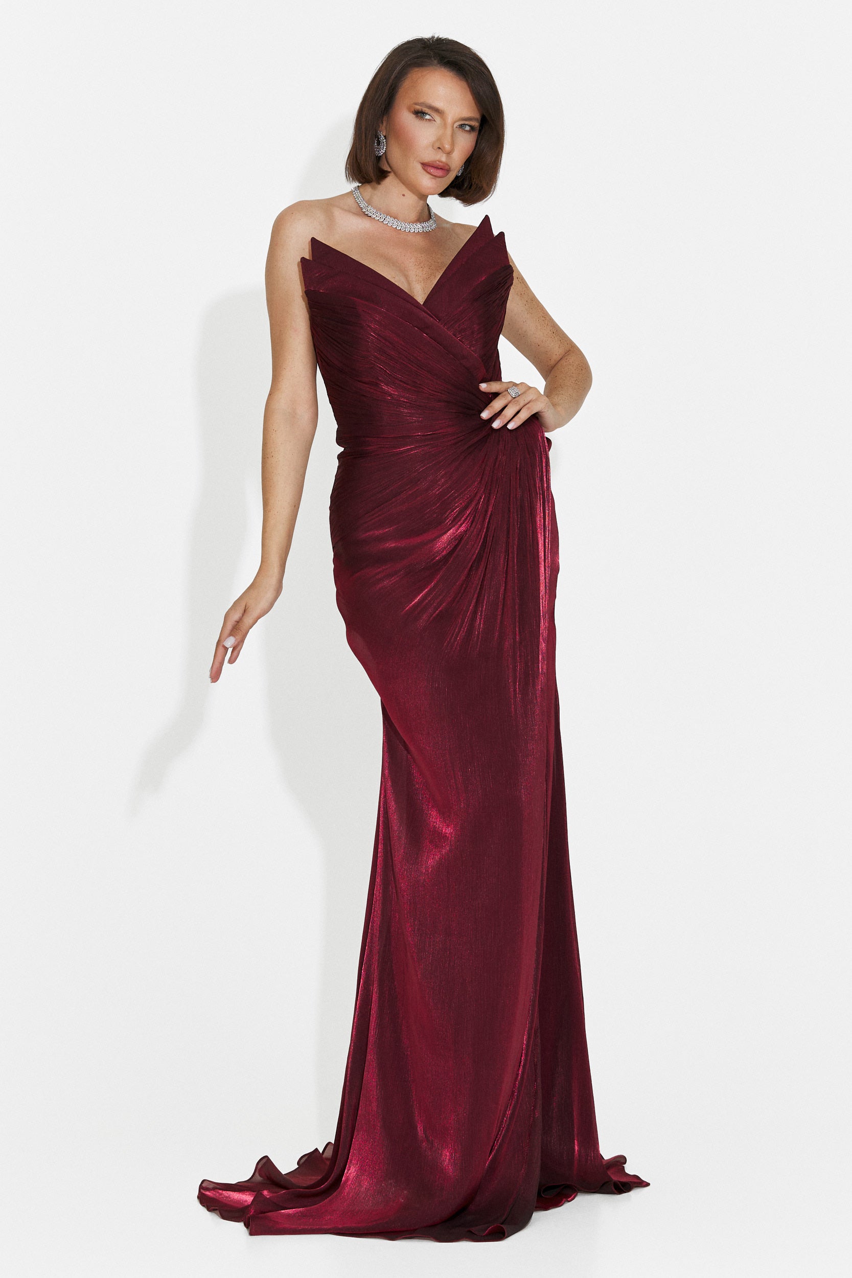 Tildas langes Kirschkleid für Frauen