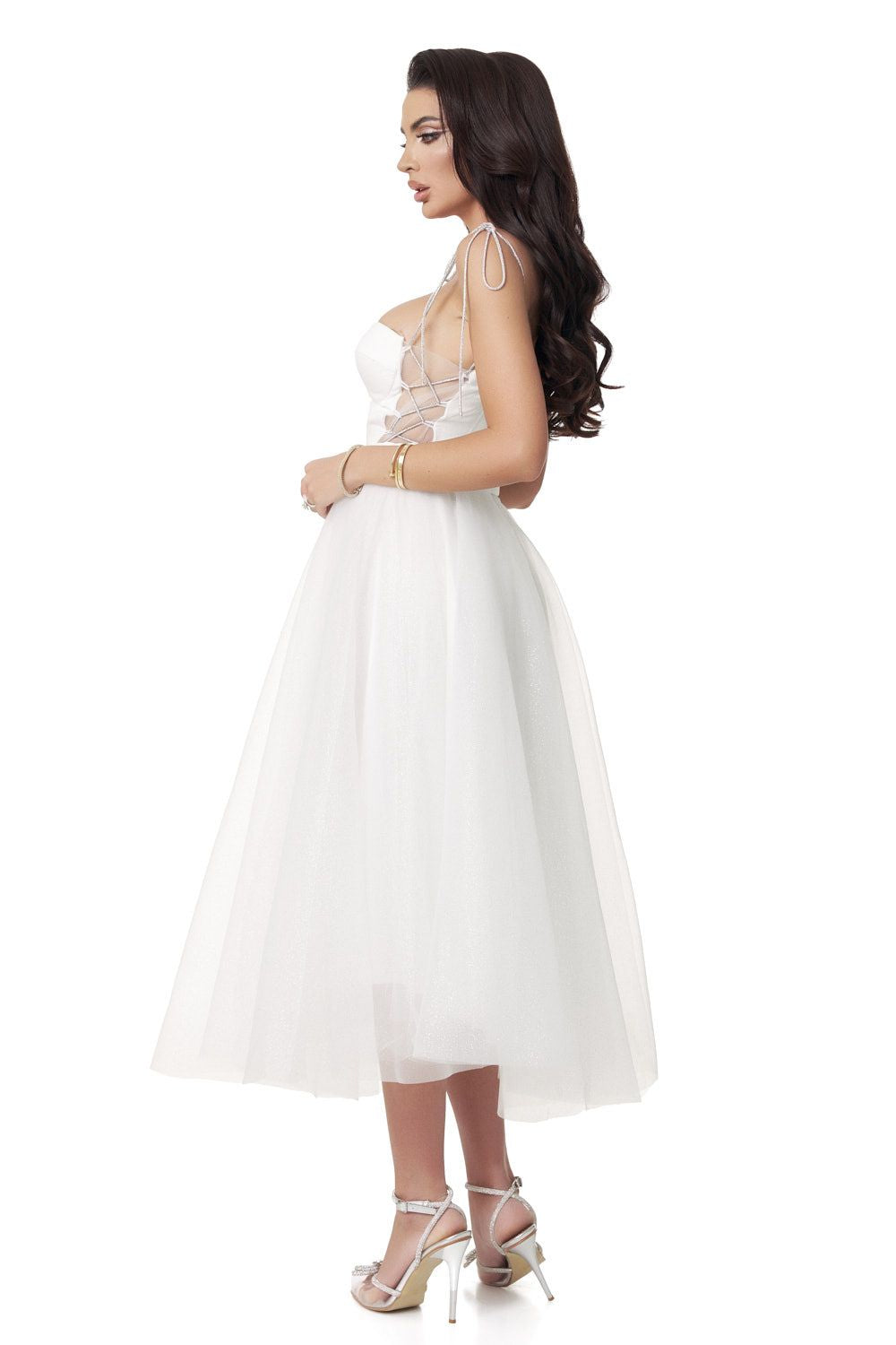 La calda signora bianca media Yuriko Bogas