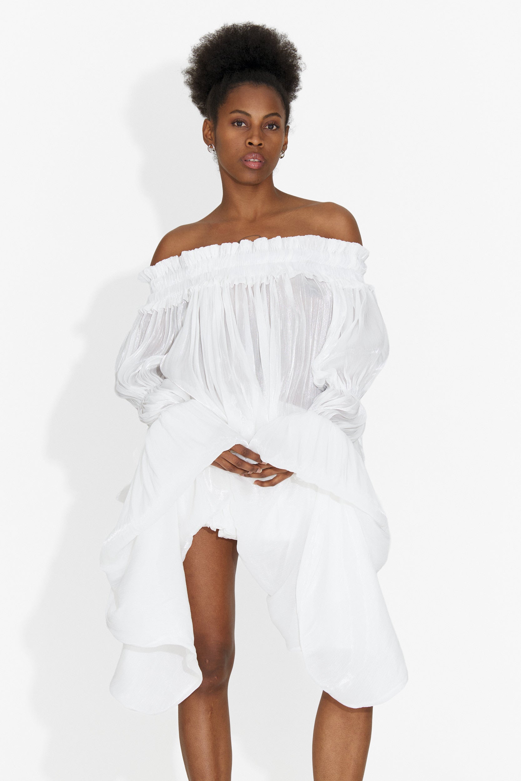 Myara Bogas Korta Vita Damklänning