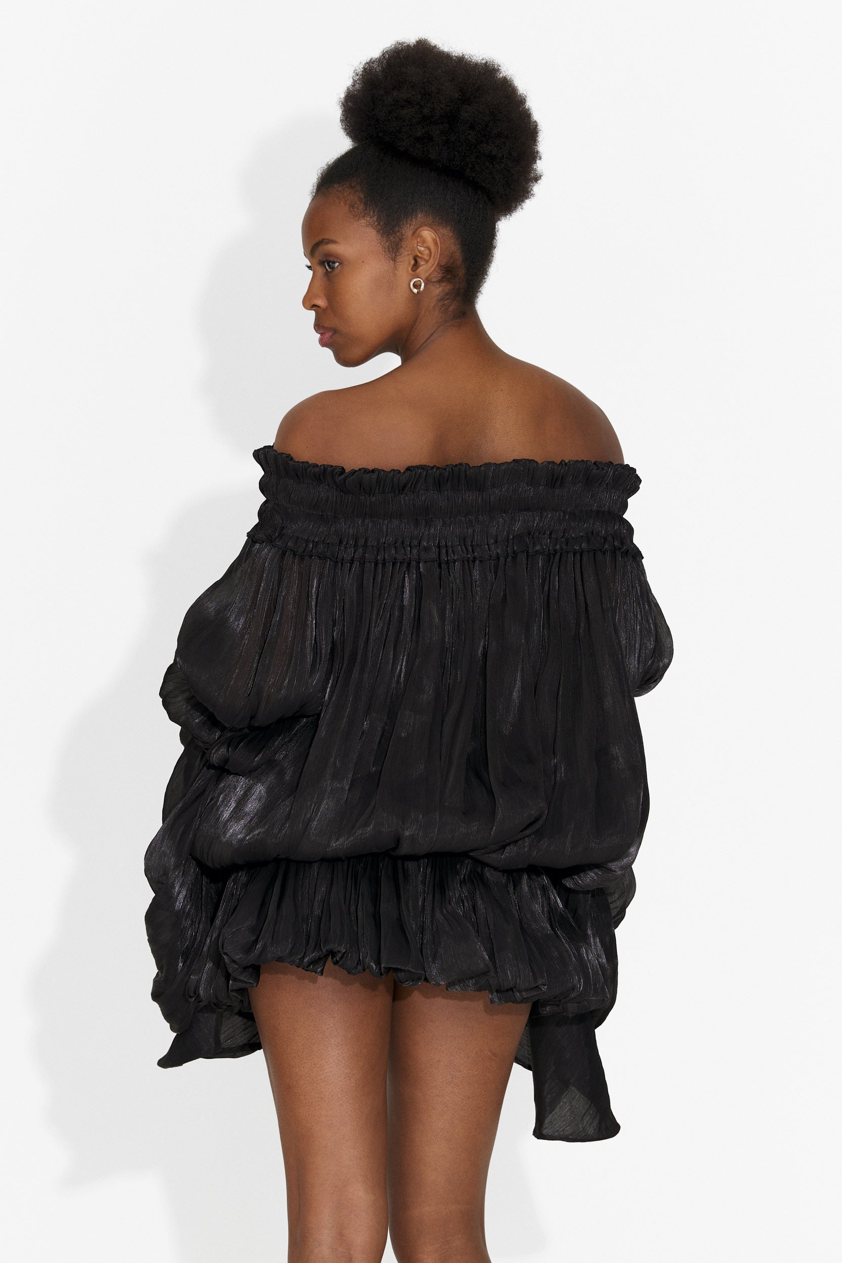 Rochie dama scurta neagra Myara Bogas