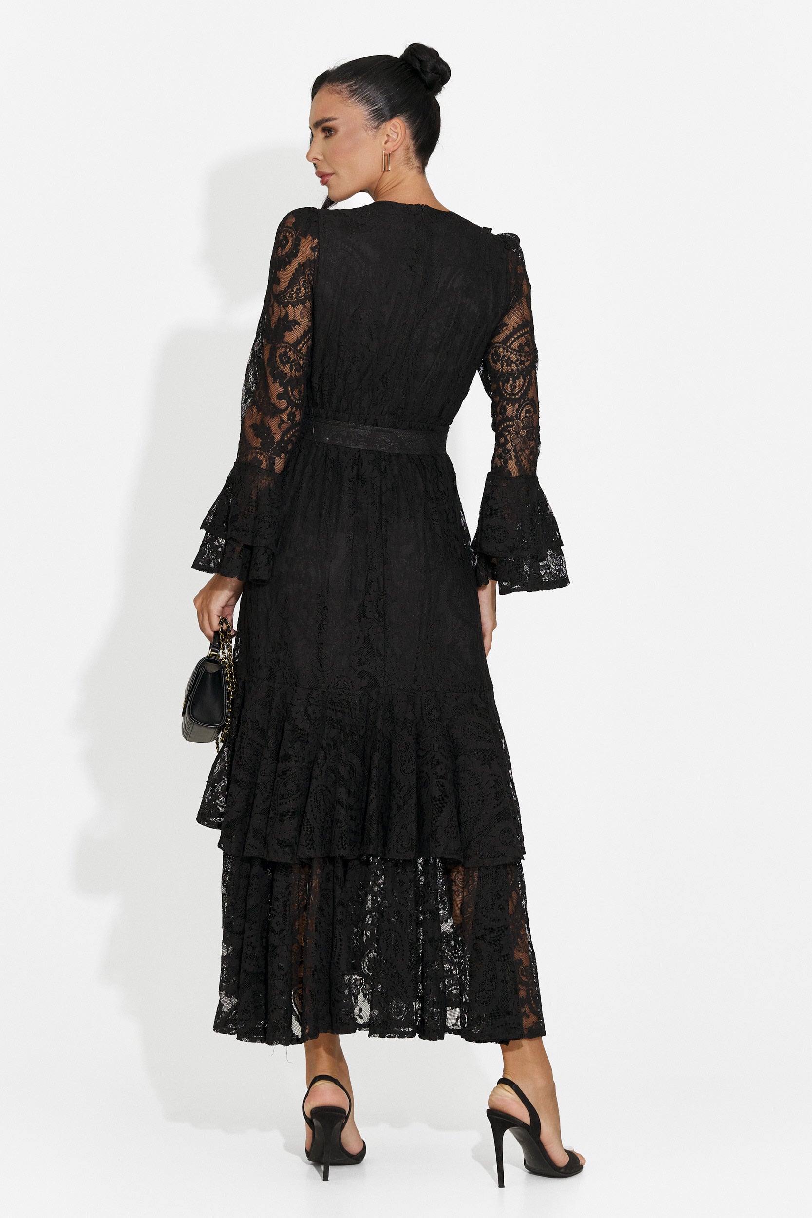 Vestido corto negro de mujer Nariam Bogas