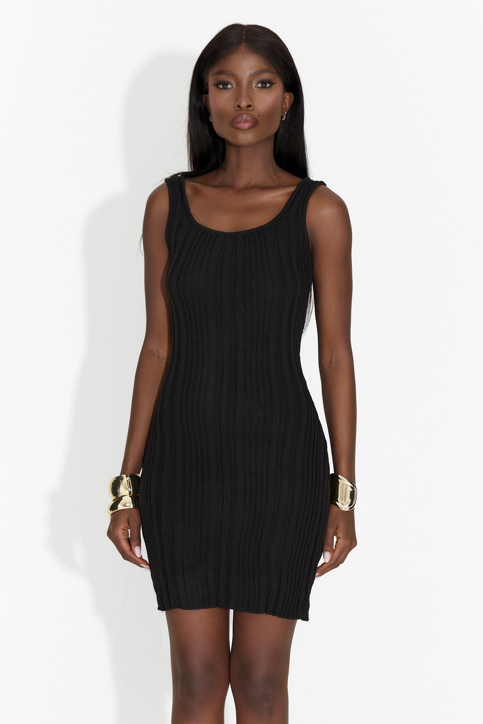 Robe Courte Noire Splosh Bogas pour Femmes