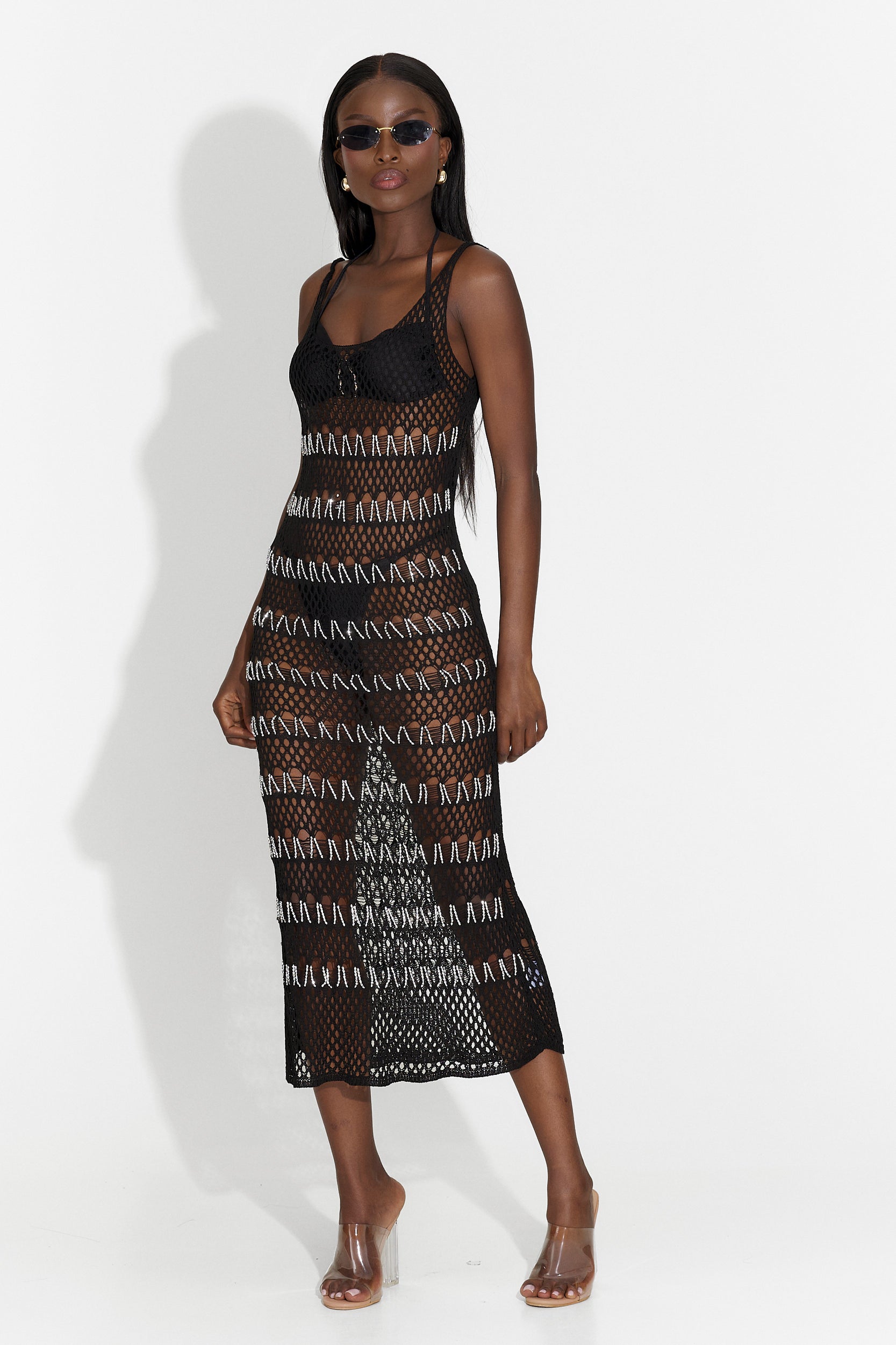 Harieta Bogas Black Beach Dress