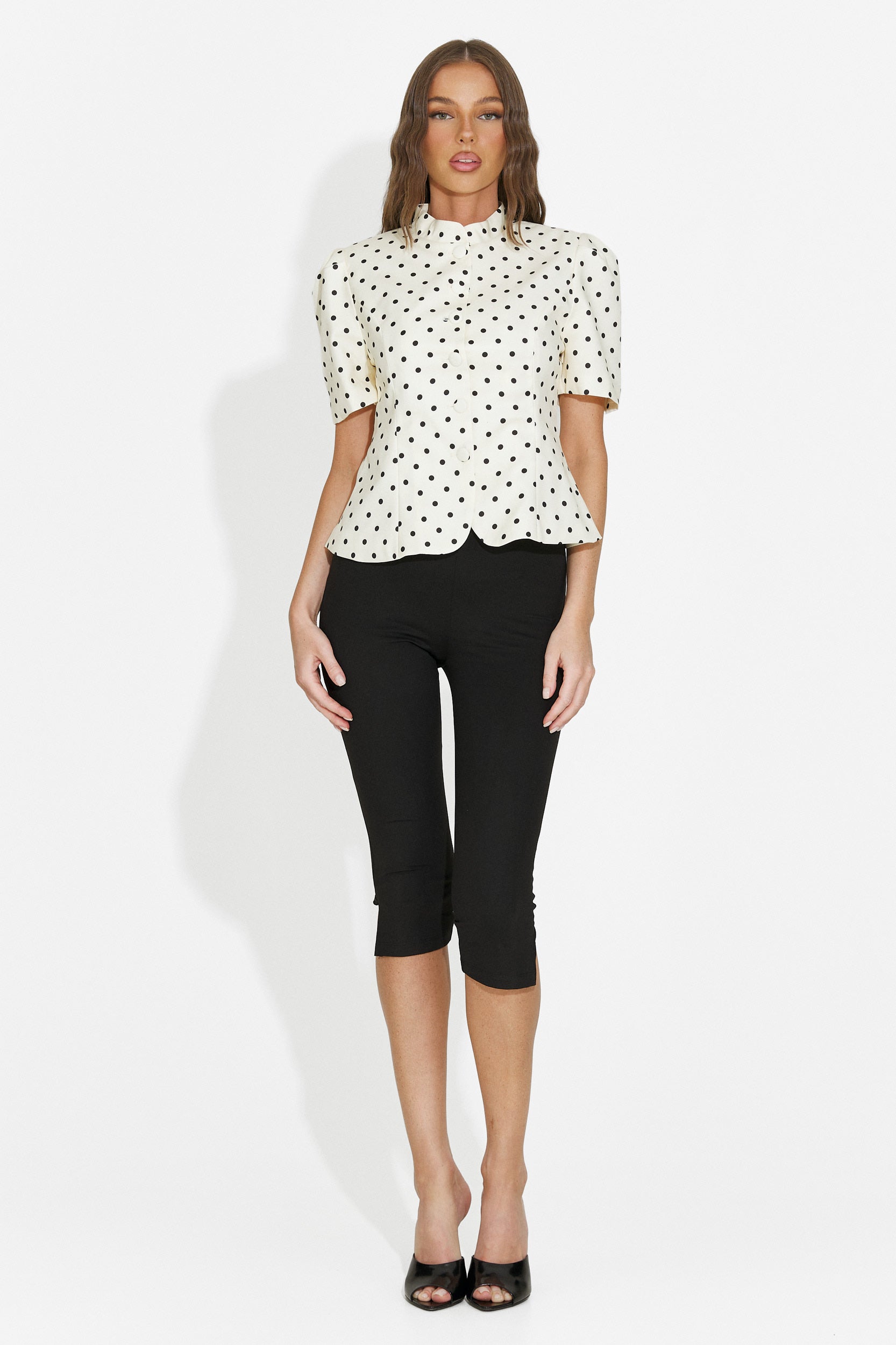 Elegant yellow women's blazer Jaylena Bogas