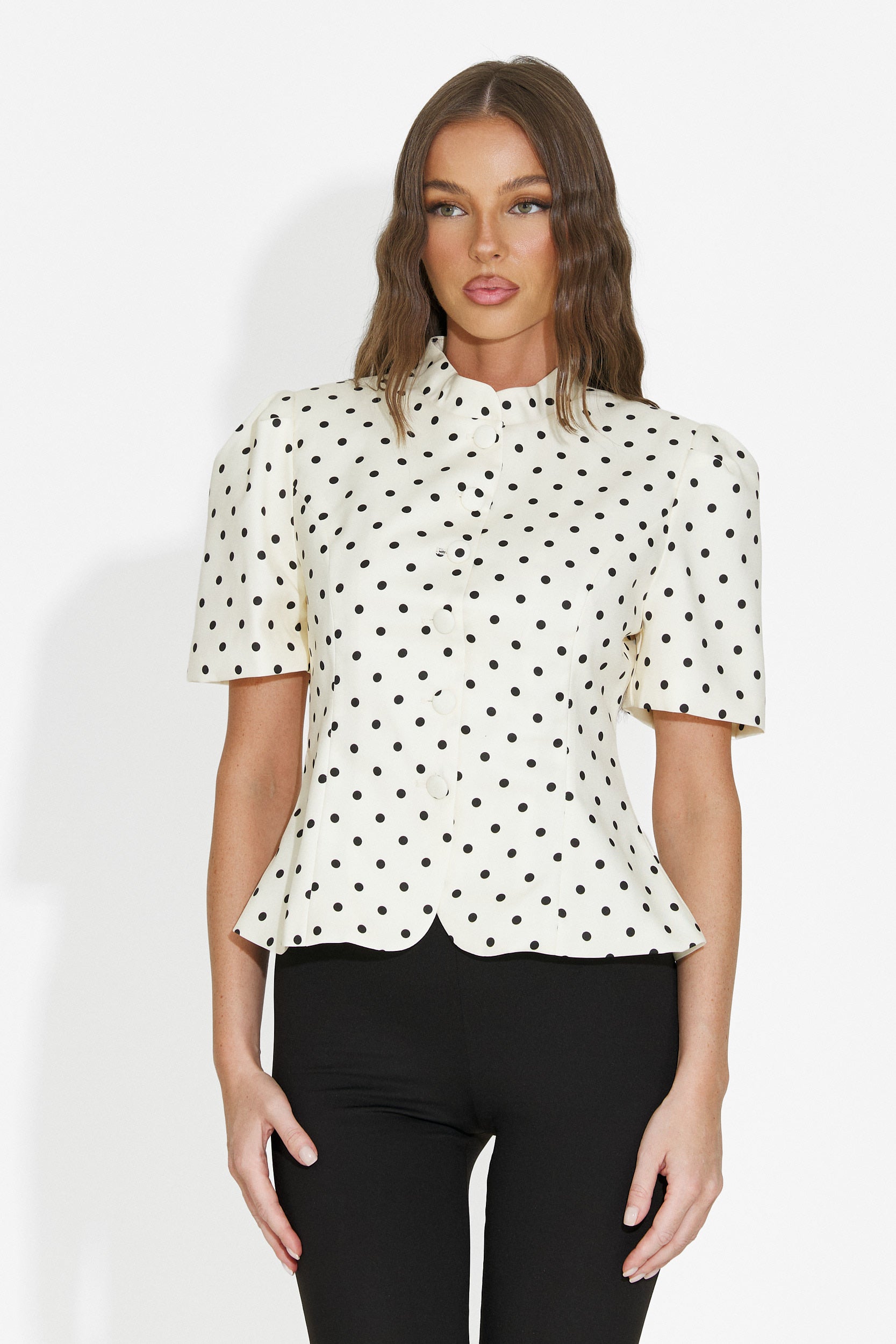 Elegant yellow women's blazer Jaylena Bogas