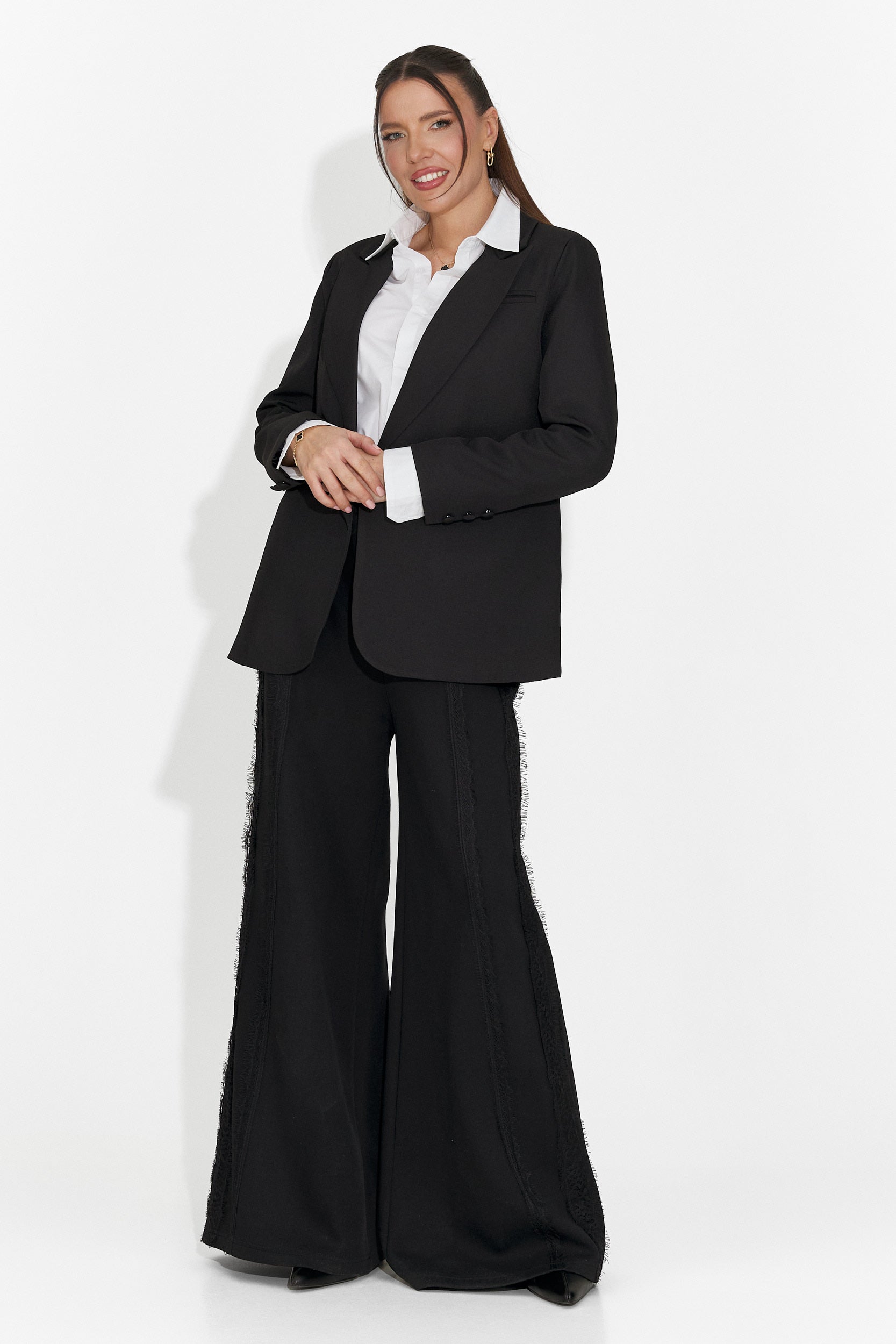 Elegante blazer nero da donna Celima Bogas