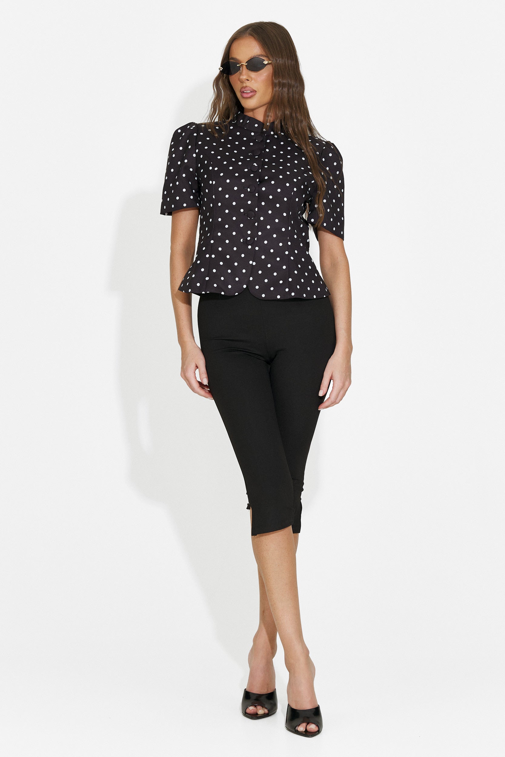 Elegant black women's blazer Jaylena Bogas