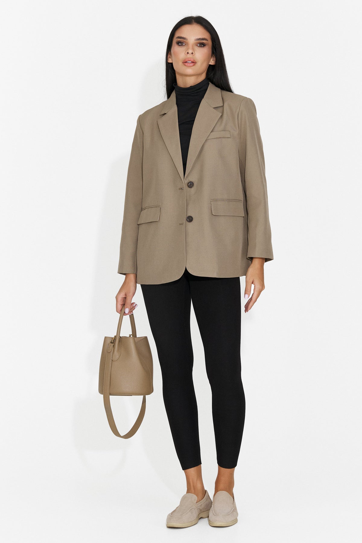 Sacou elegant bej Ceramiyra Bogas