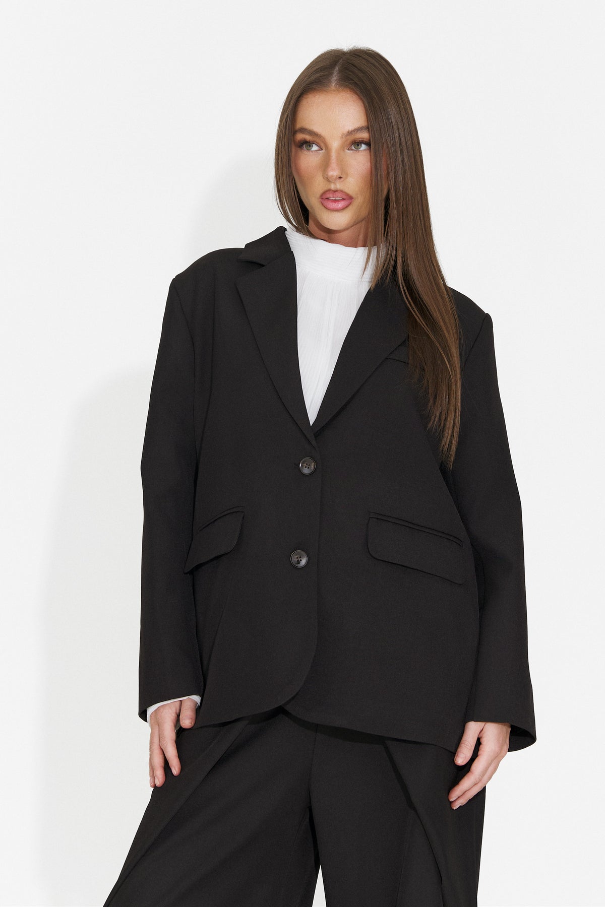 Sacou elegant negru Ceramiyra Bogas