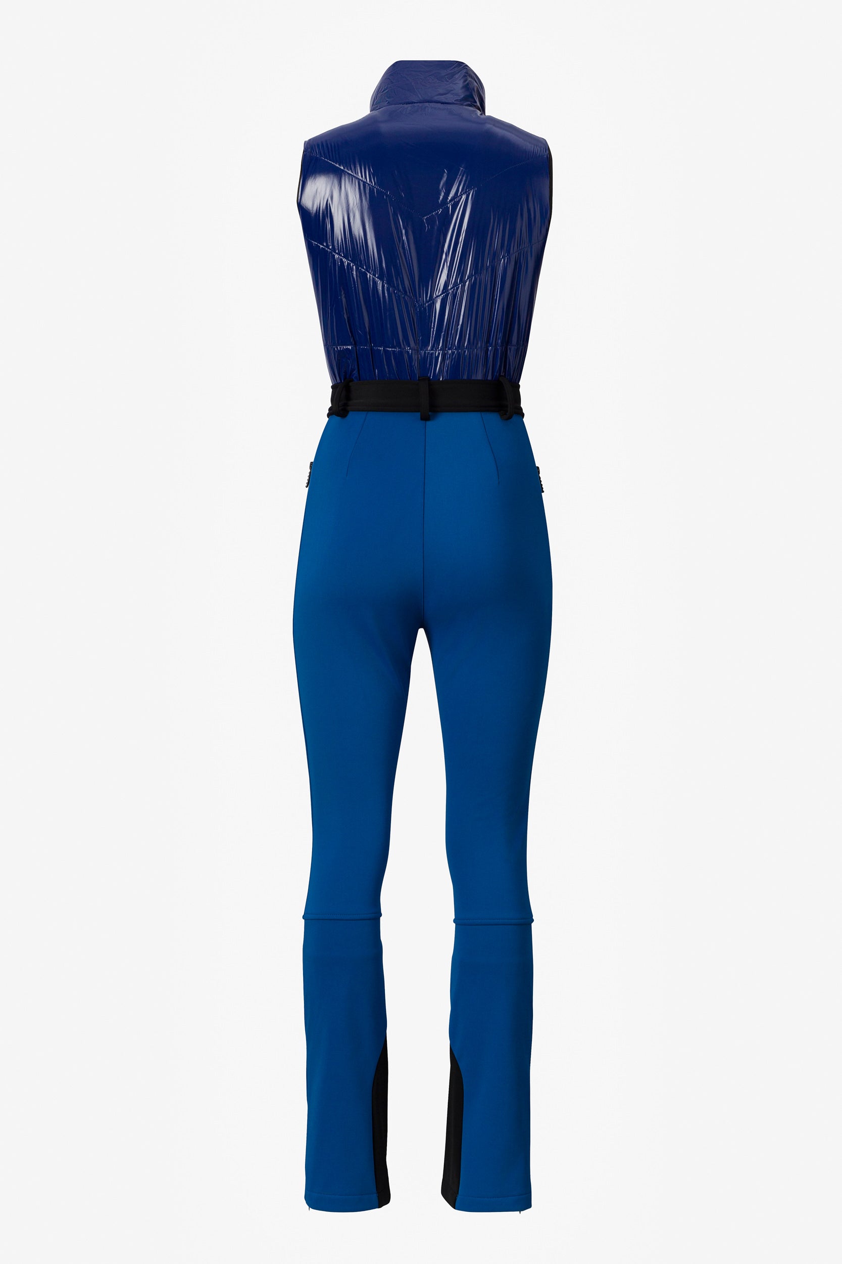 Palmyra Bogas Casual Blue Ski Jumpsuit