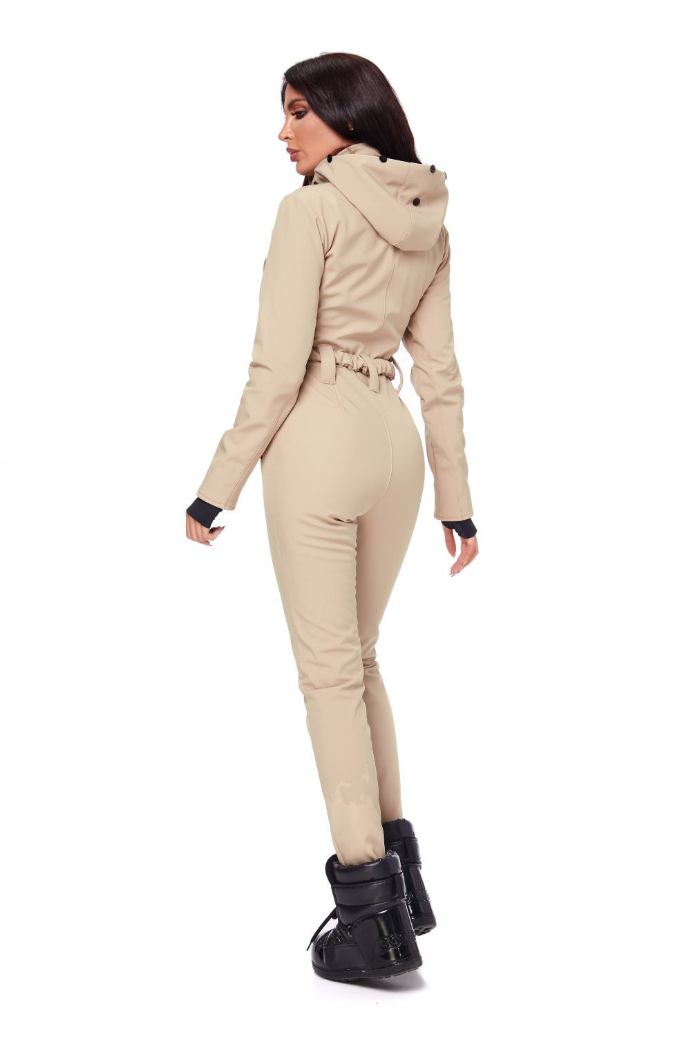 Tuta da sci casual beige Anodys Bogas