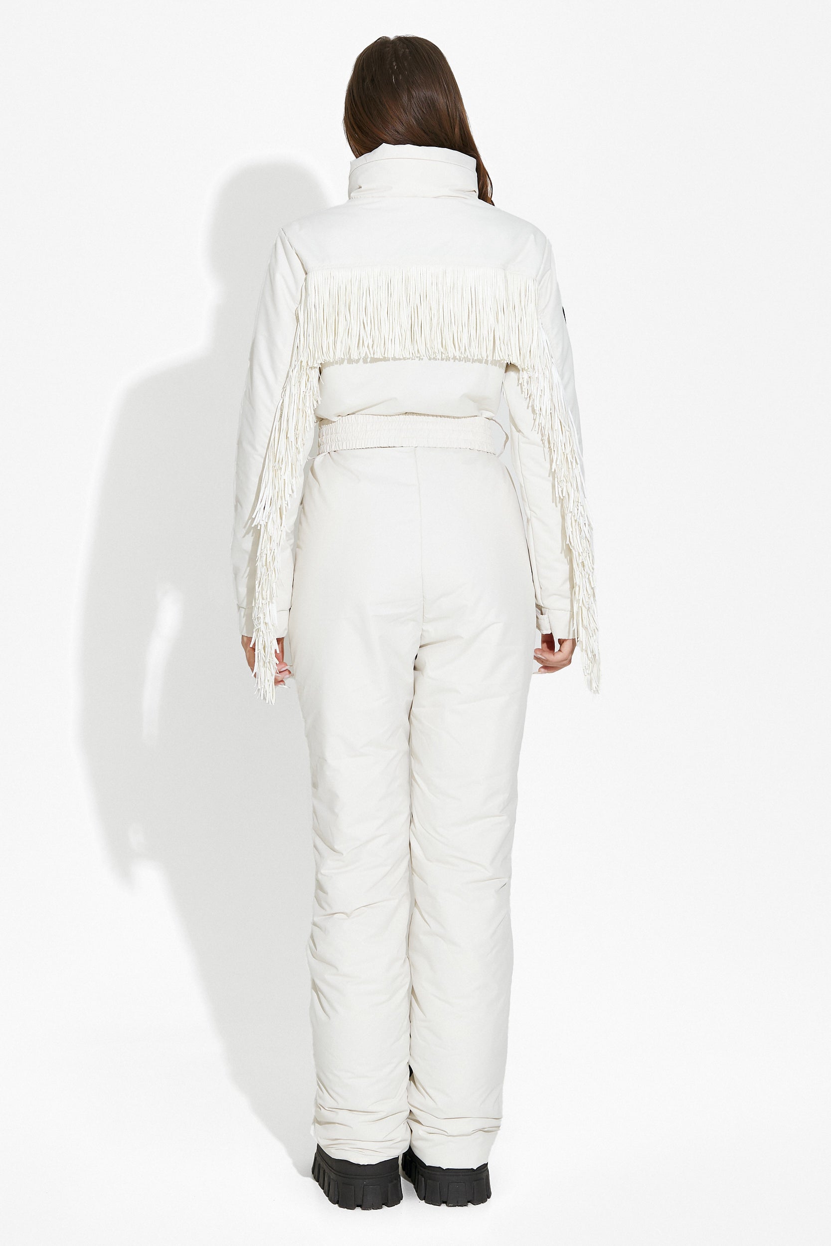 Kurtka narciarska casual beżowa Ritanya Bogas