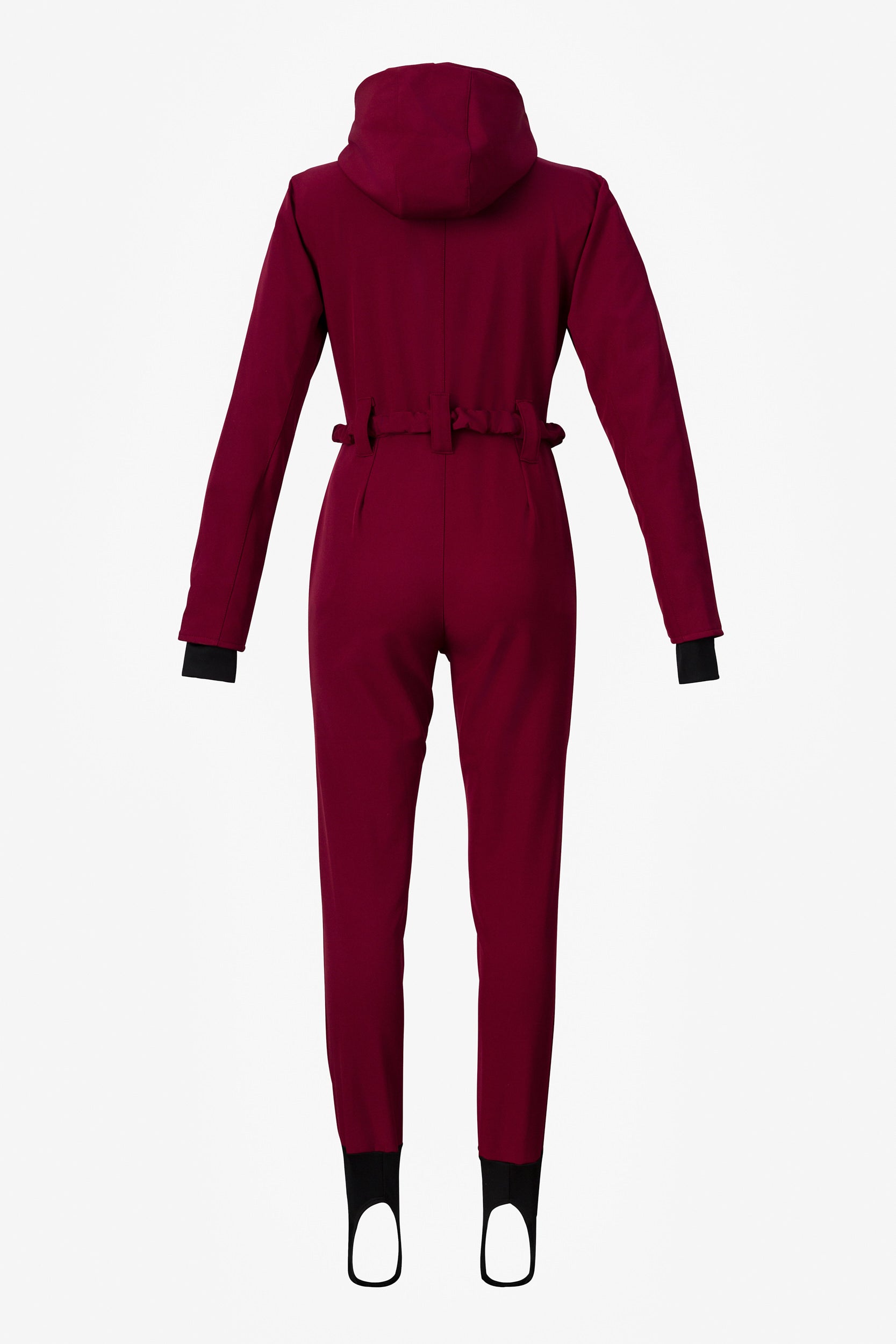 Casual burgundy ski jumpsuit Anodys Bogas