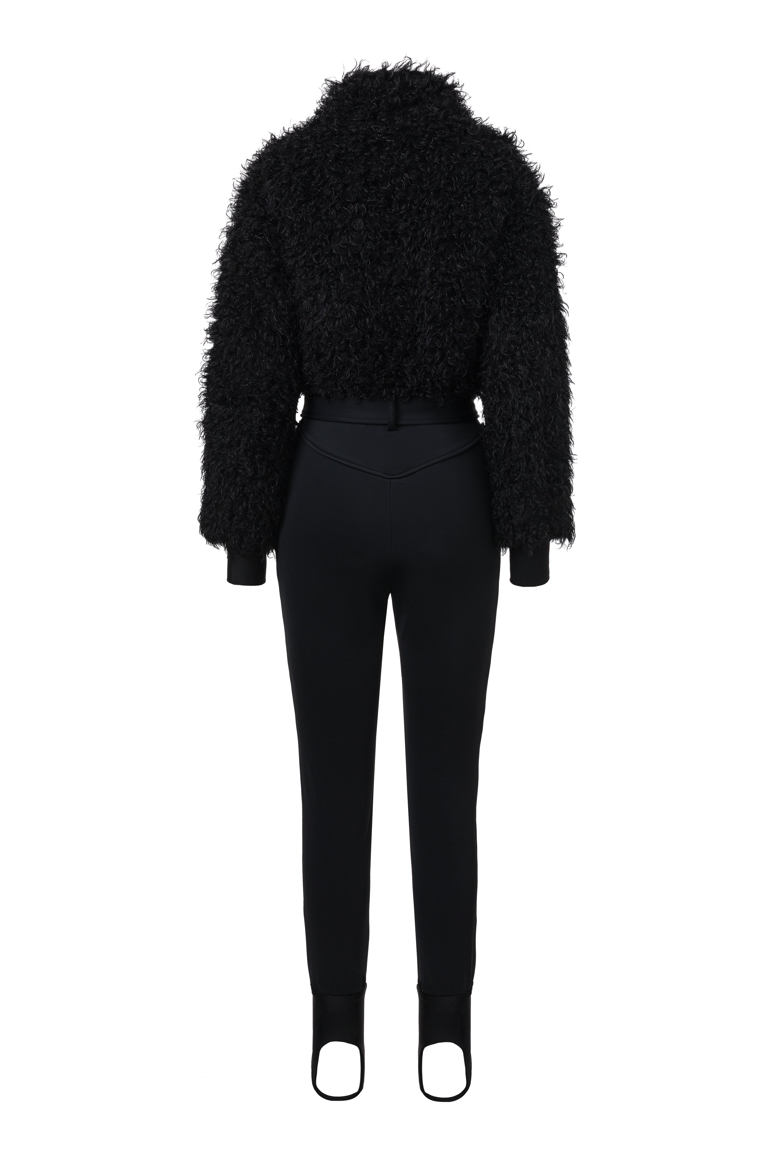 Combinaison de Ski Décontractée Noire d'Alycia Bogas