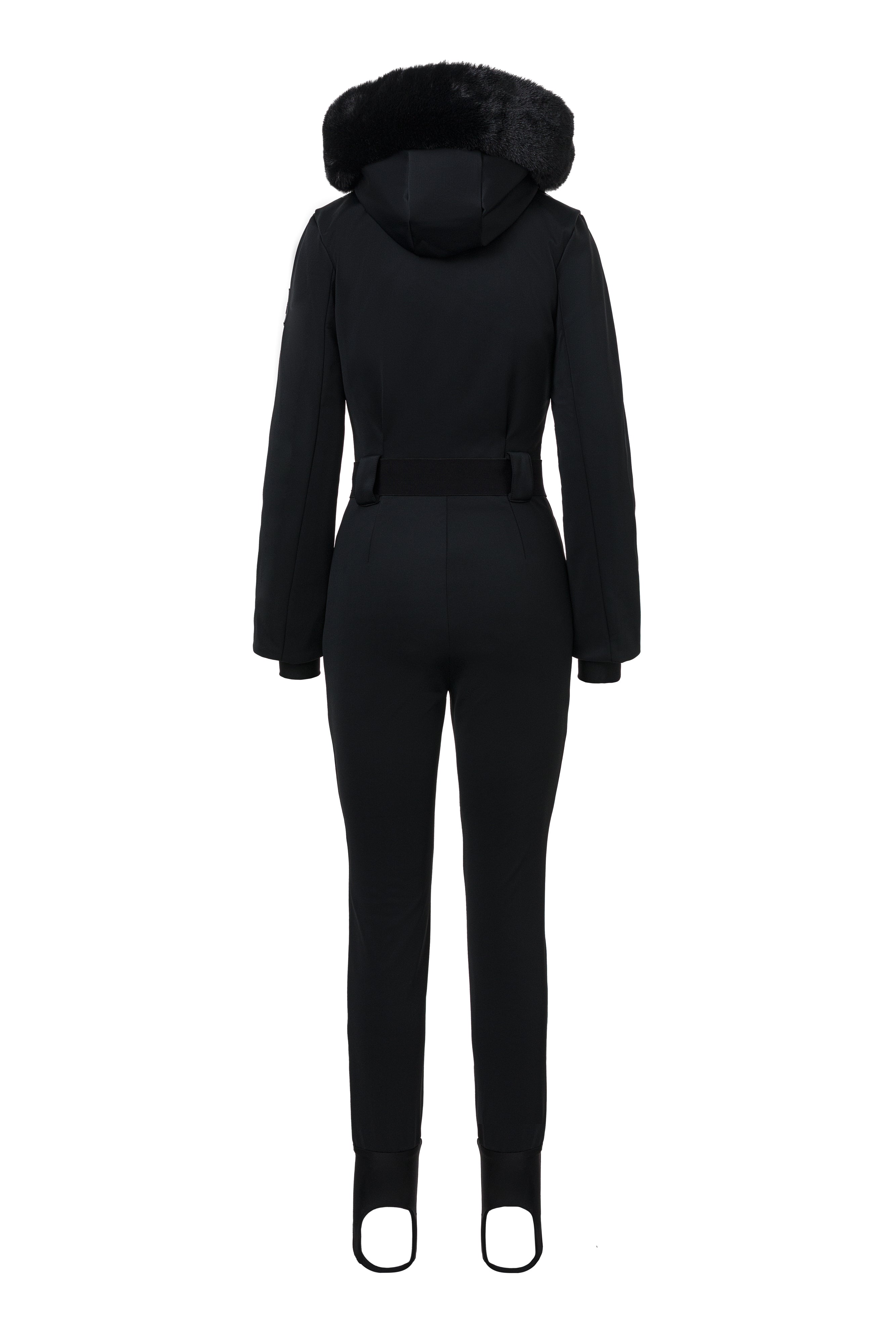 Combinaison de ski décontractée noire de Frosina Bogas