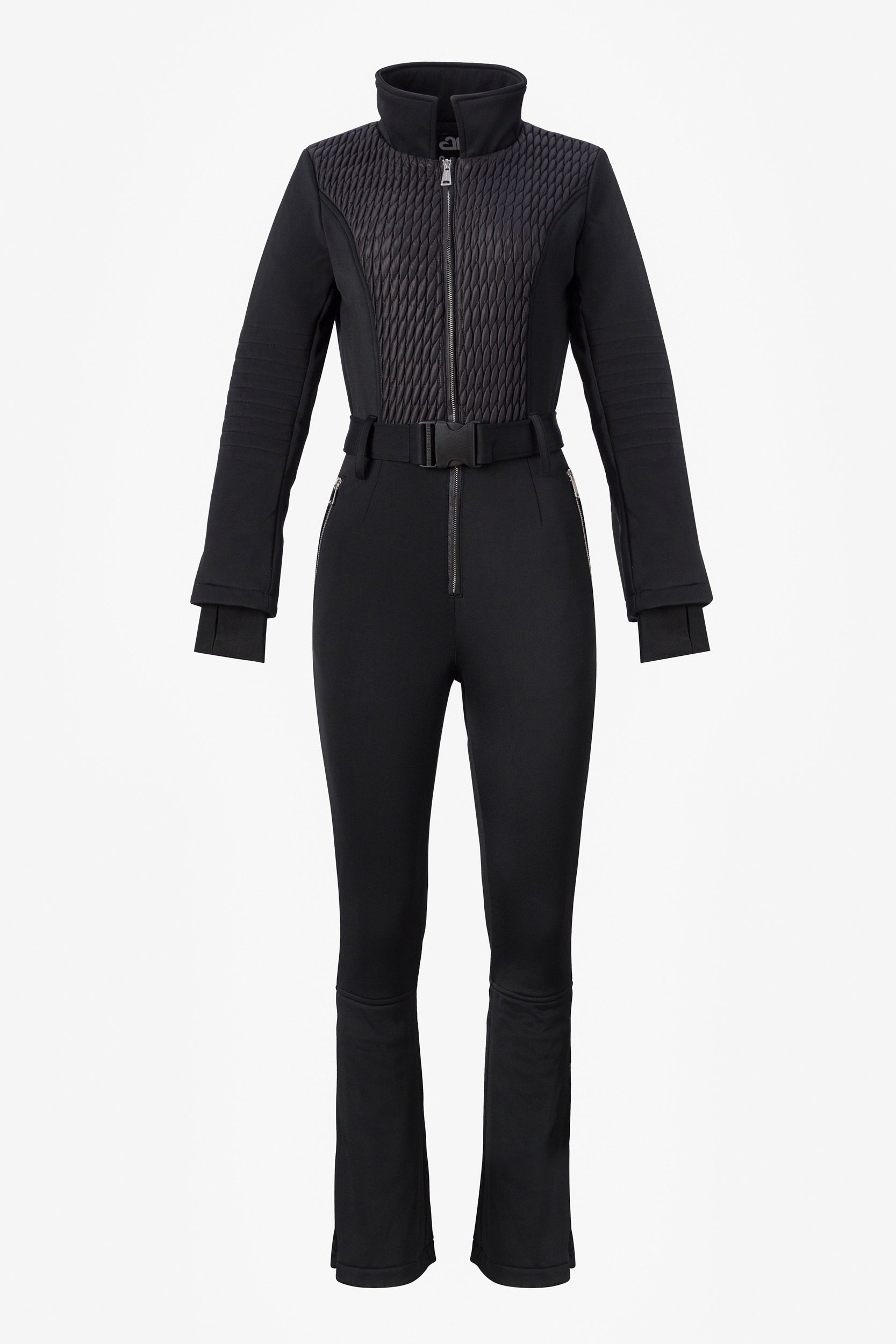 Maisha Bogas Black Casual Ski Jumpsuit