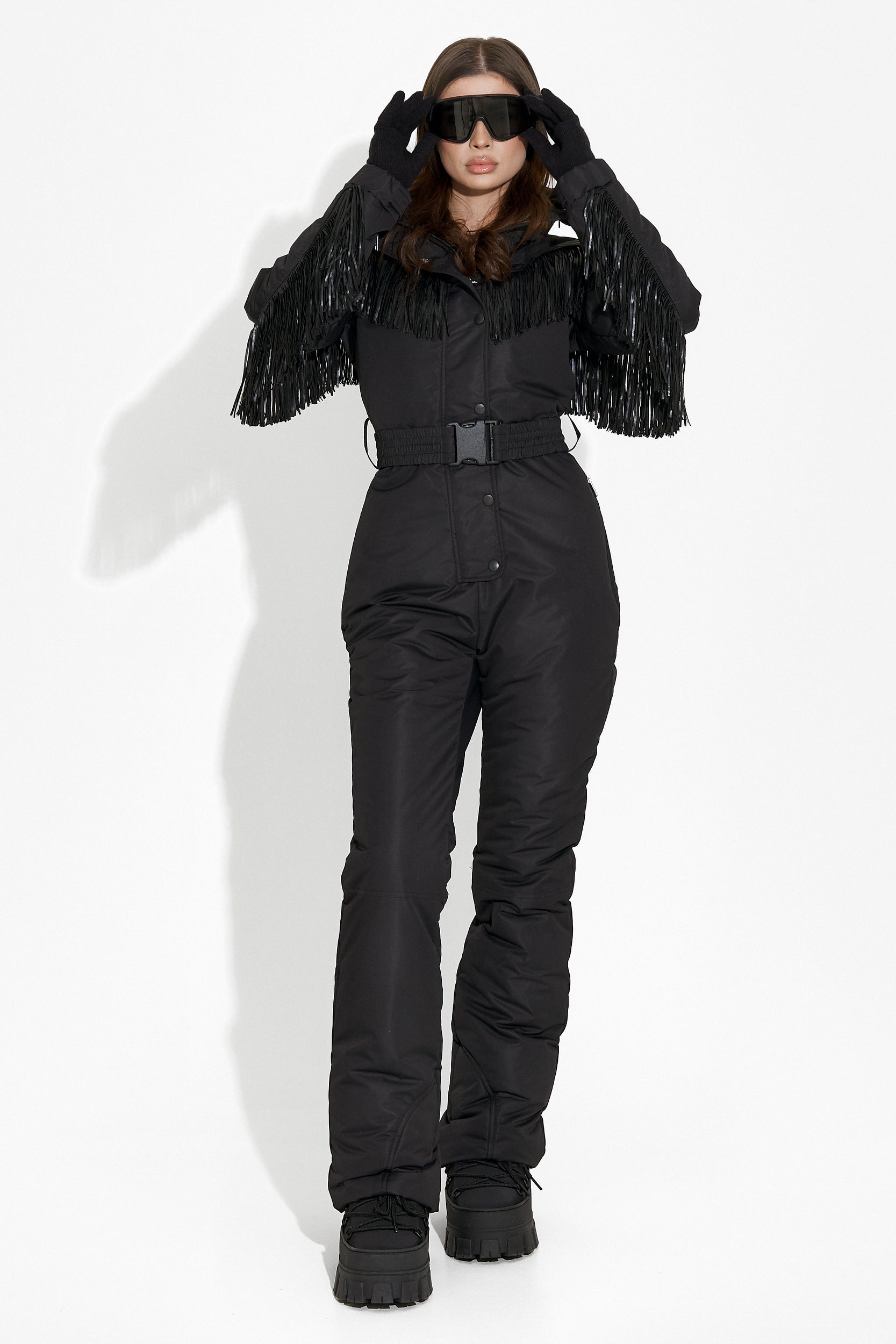 Μαύρη casual σαλόπετα σκι Ritanya Bogas