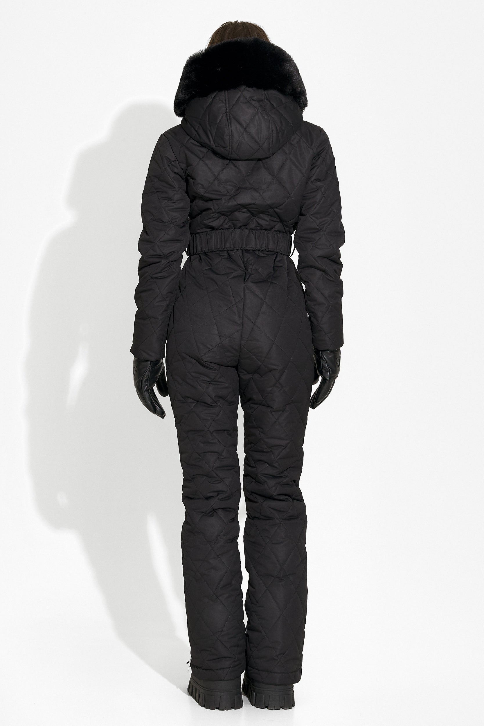 Combinaison de Ski Noire Décontractée de Valene Bogas