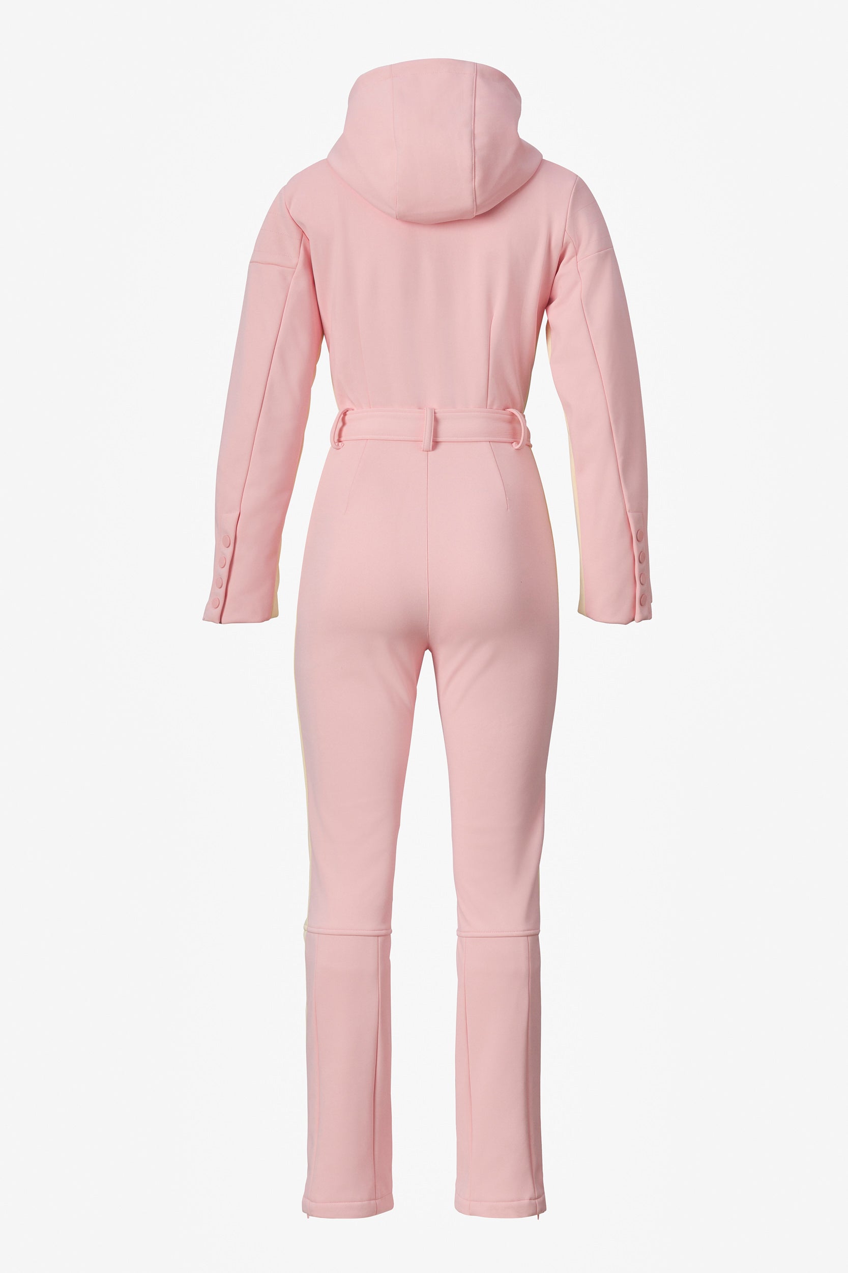 Driana Bogas Casual Pink Ski Jumpsuit