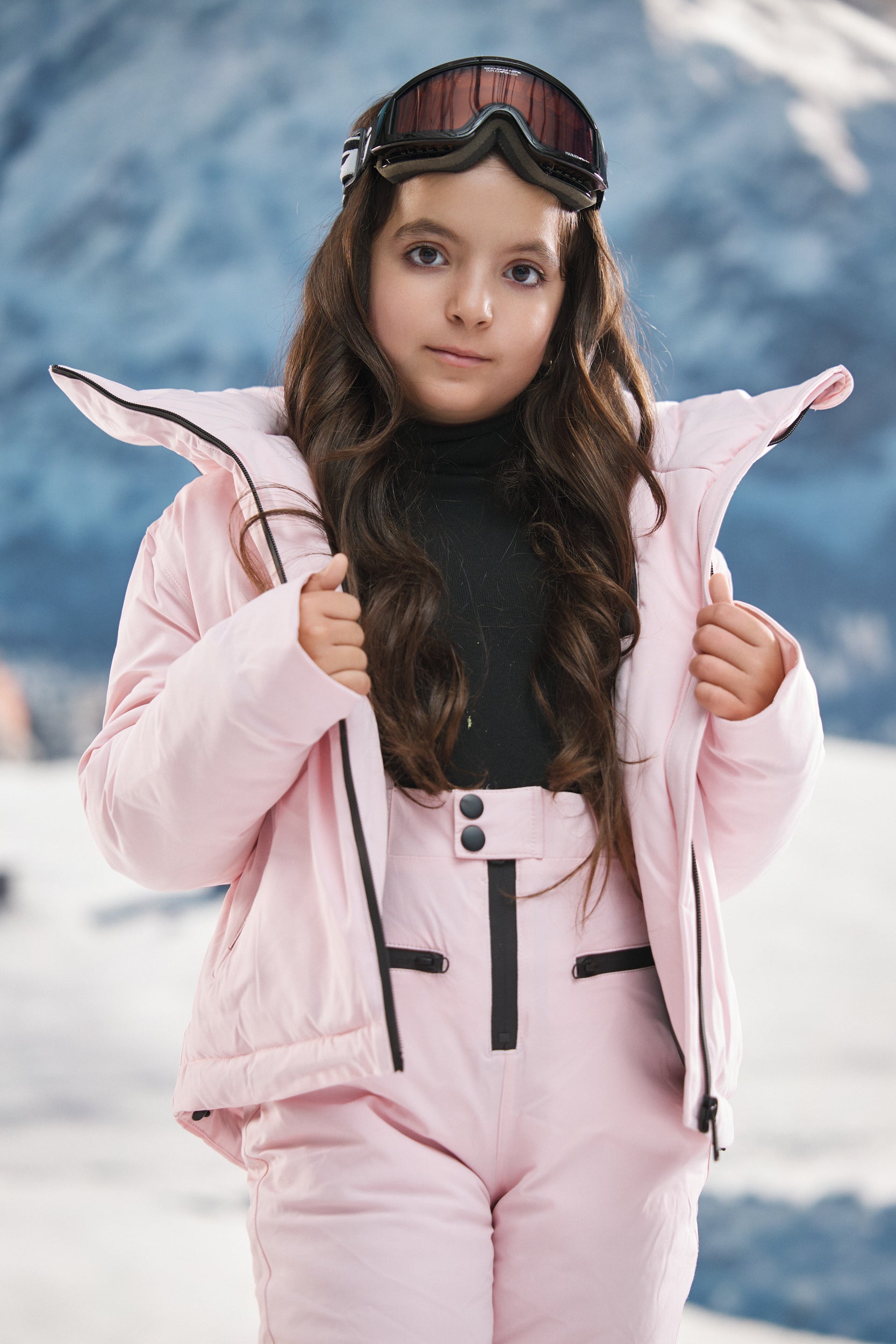 Pink Abenia Bogas Ski Overalls for Kids