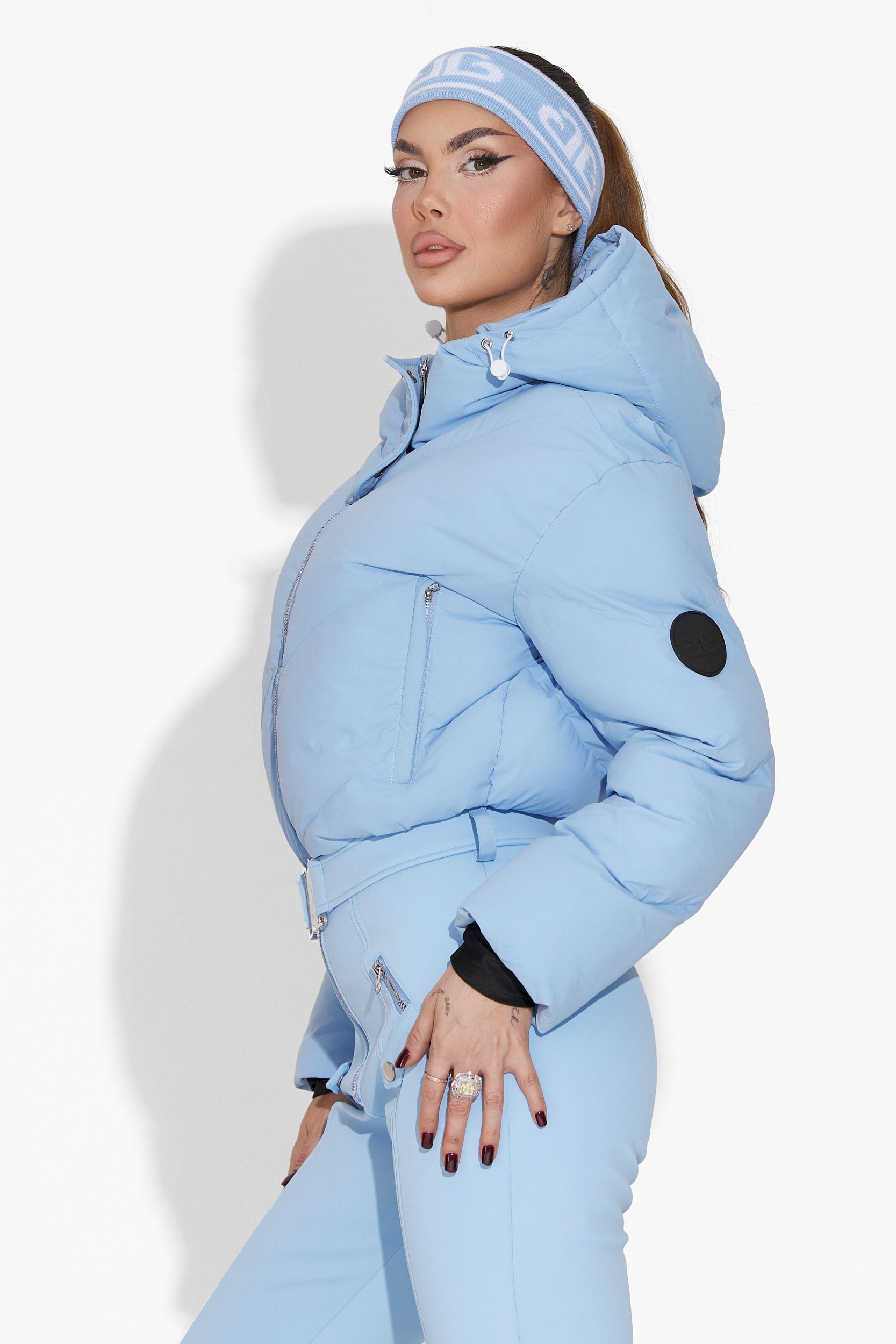 Vibranty Bogas Women's Blue Ski Jumpsuit