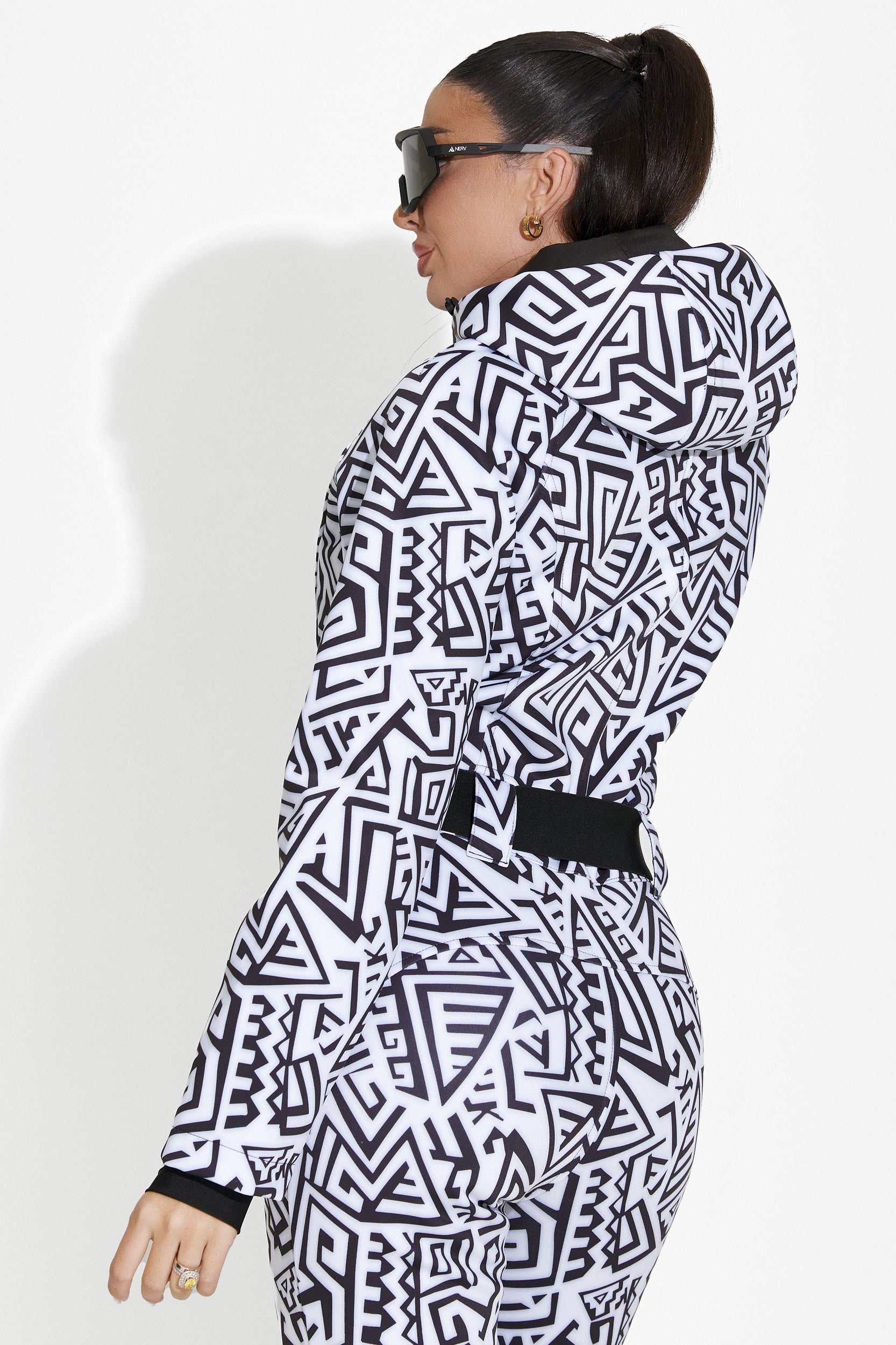 Alenotan Bogas Black Women's Ski Jumpsuit