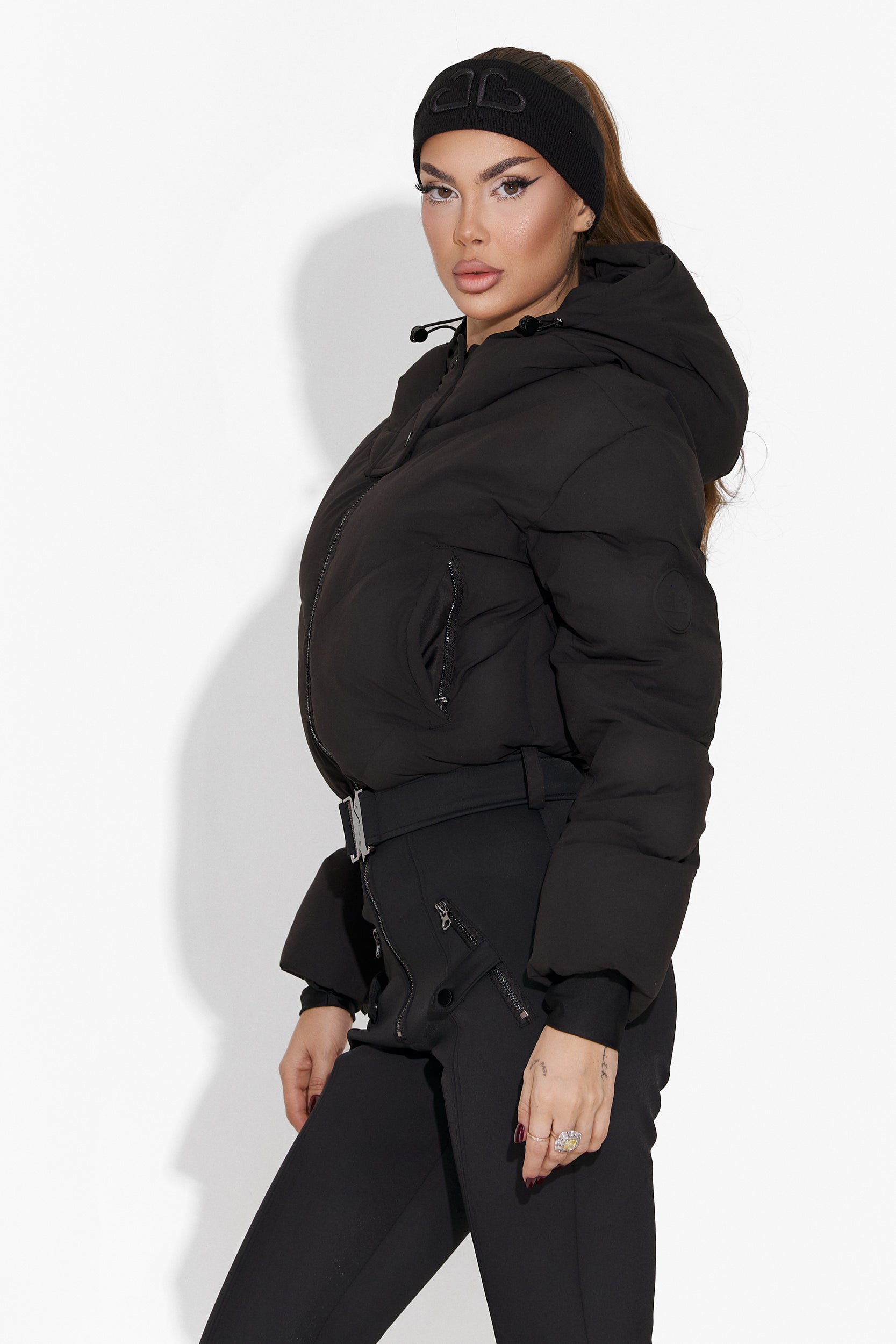 Svart skidoverall för dam Vibranty Bogas