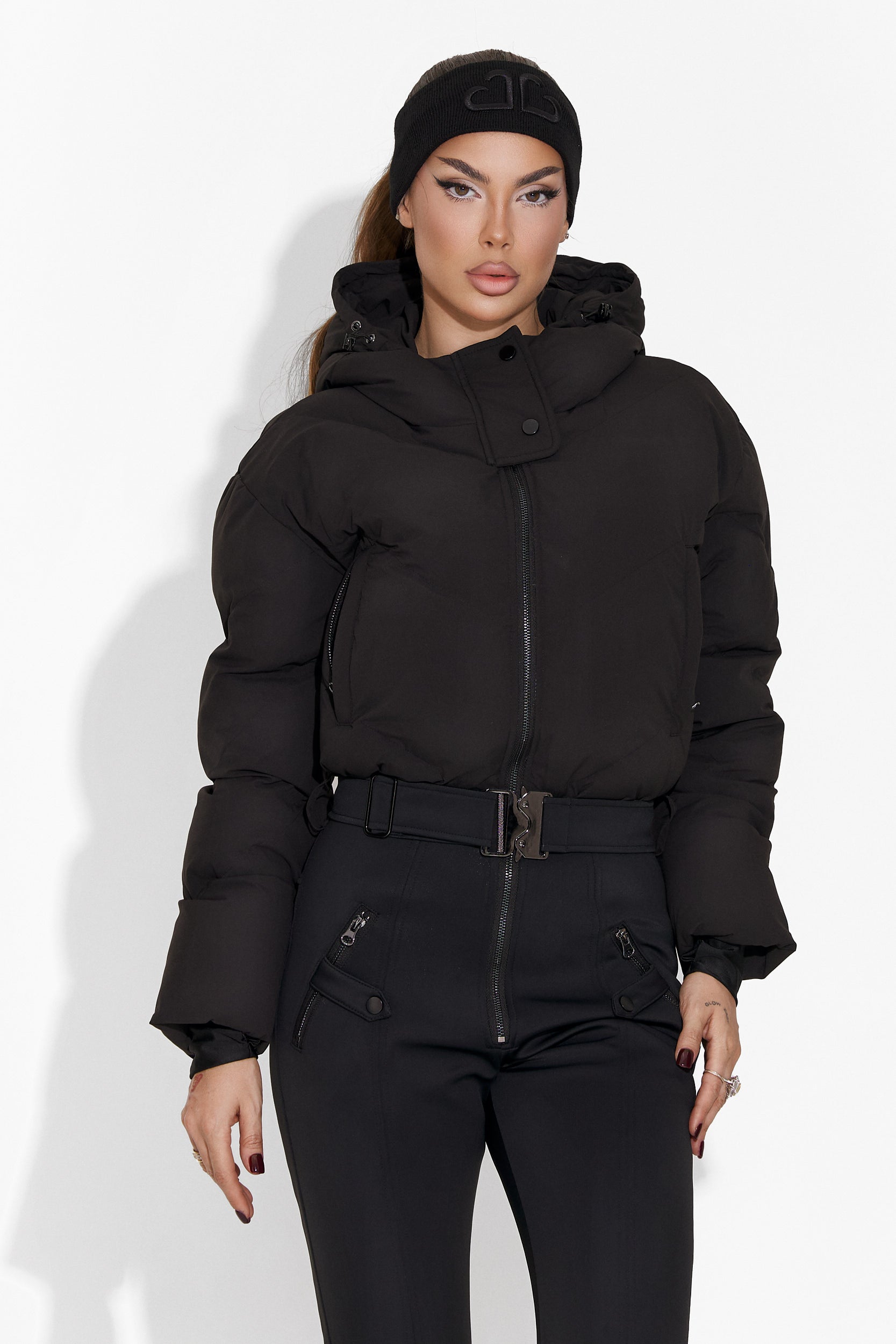 Svart skidoverall för dam Vibranty Bogas