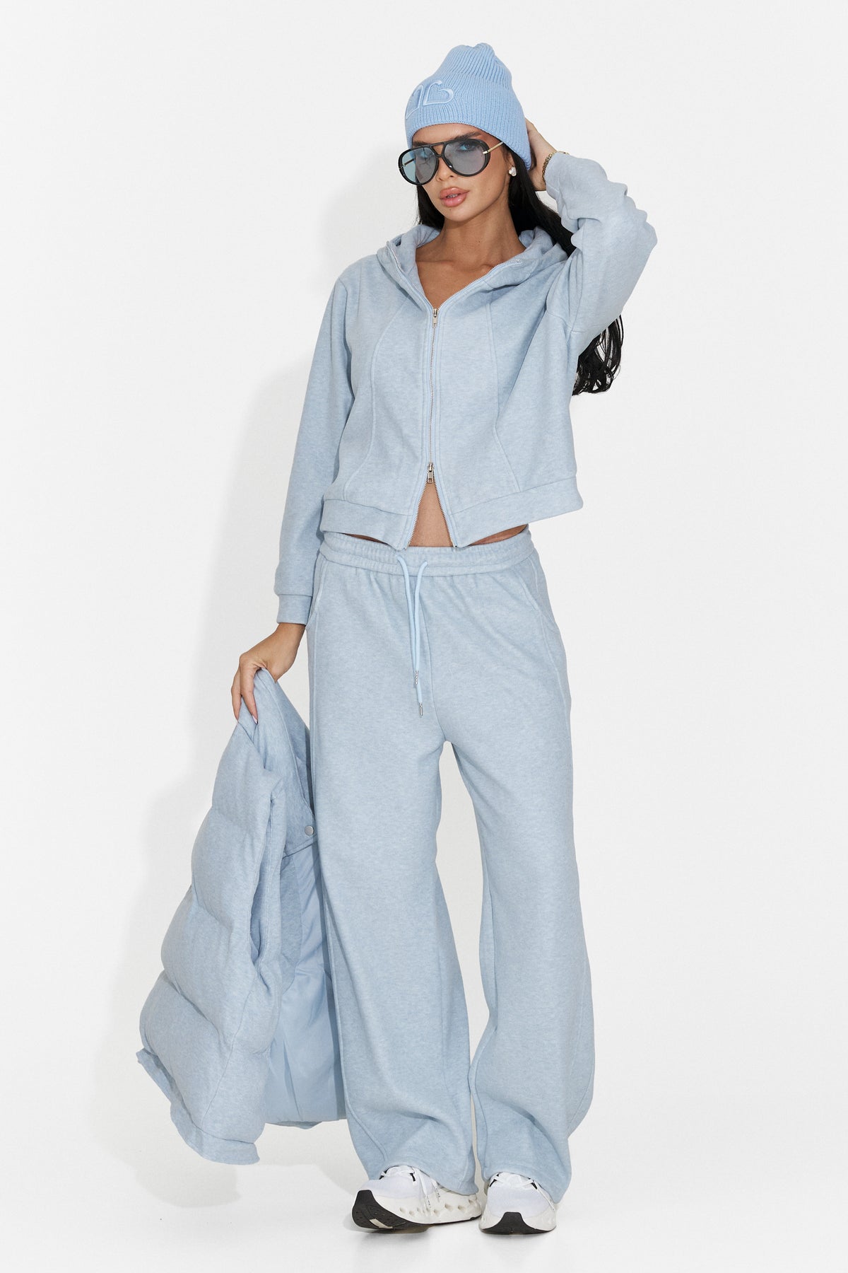 Trening casual bleu Bevivena Bogas