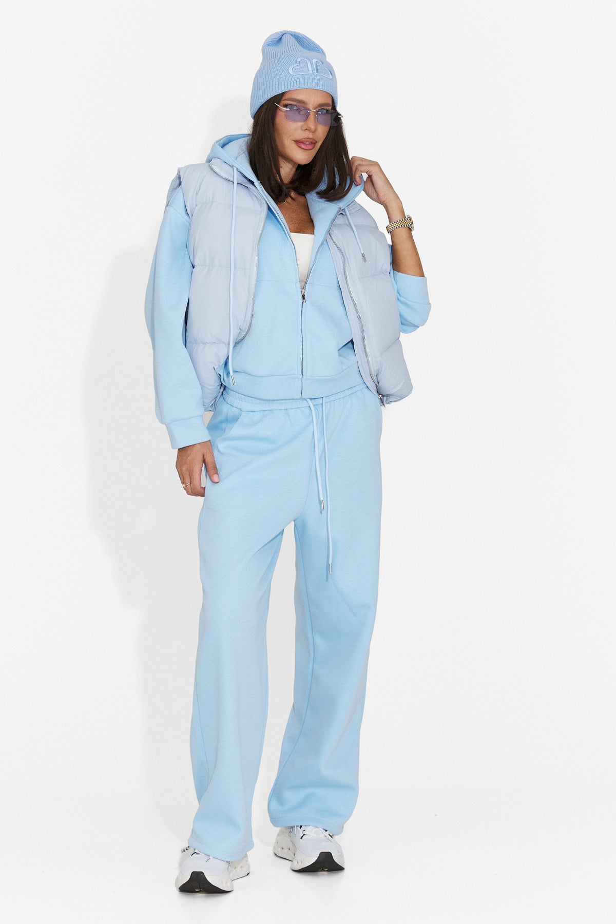 Trening casual bleu Klovimira Bogas