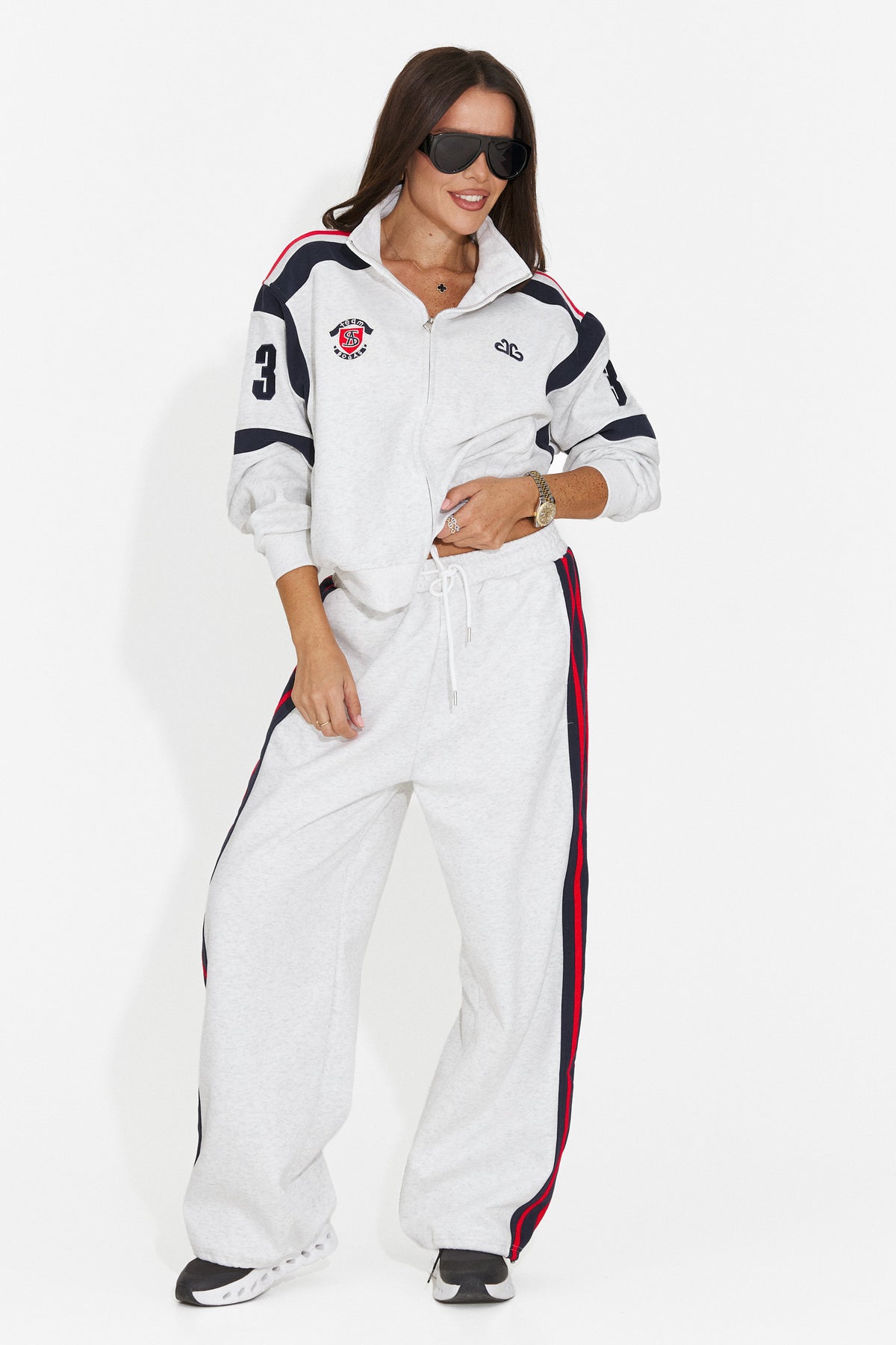 Trening casual gri Cromiraola Bogas