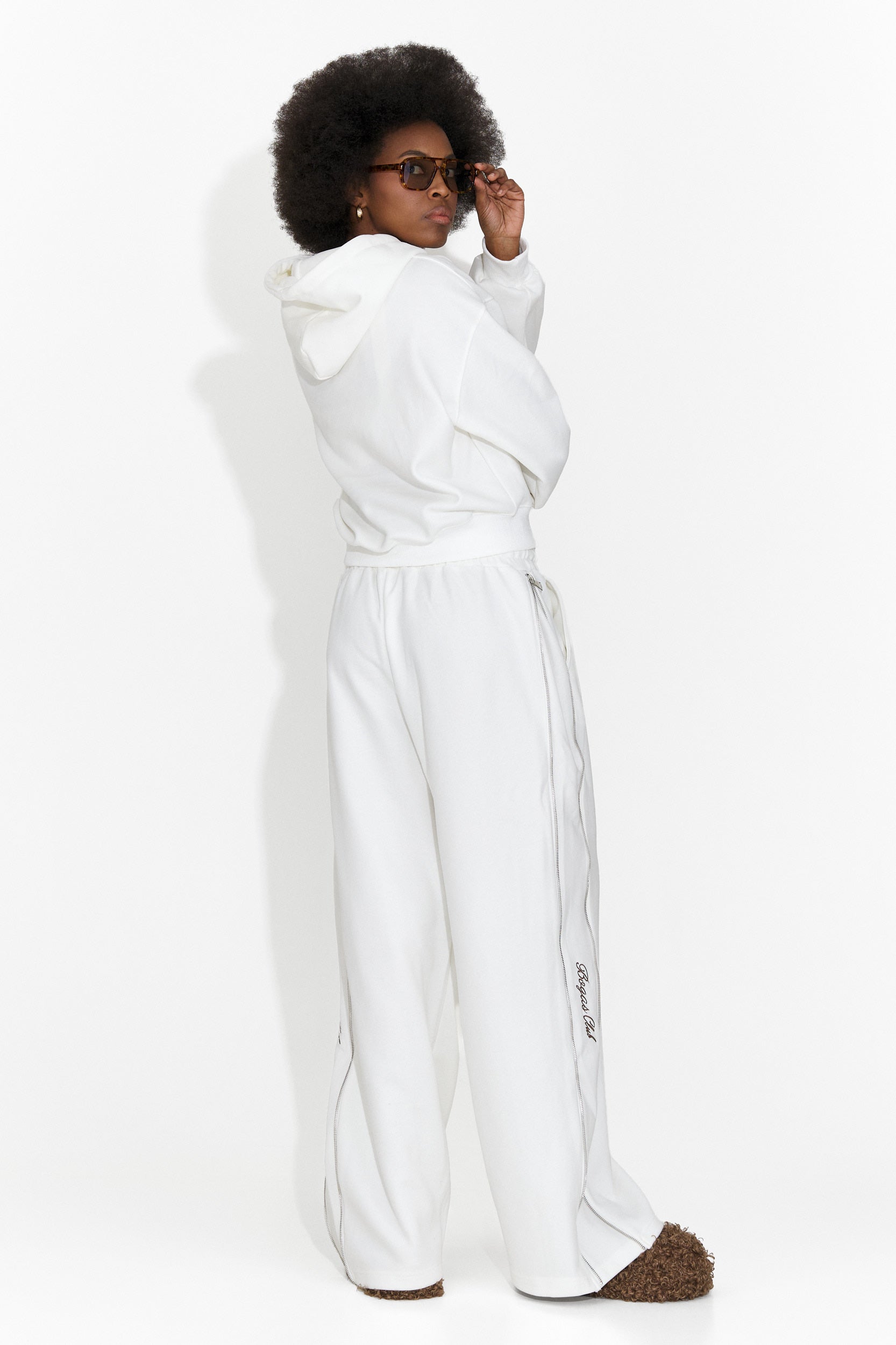 Women's casual white tracksuit Damarisa Bogas