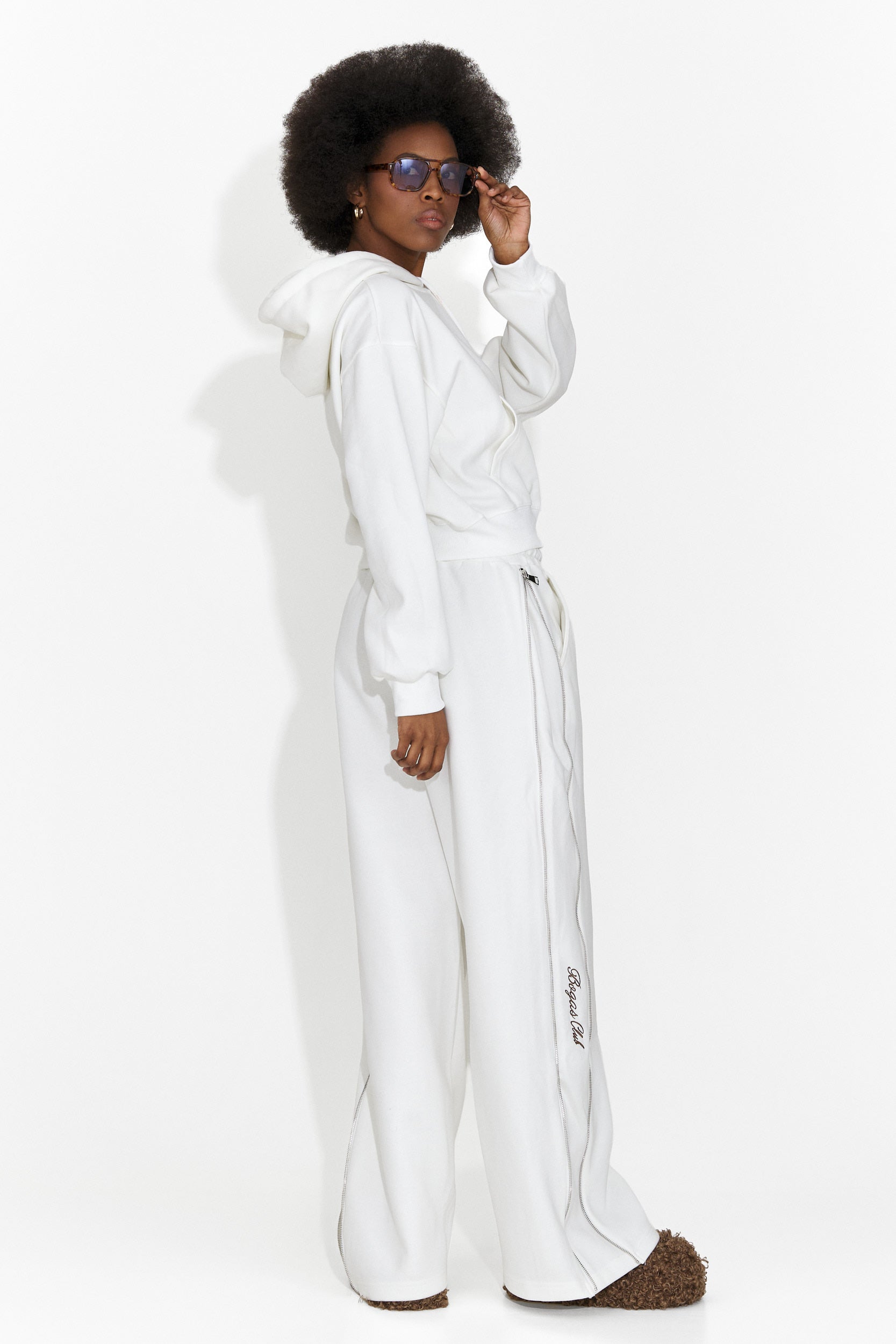 Women's casual white tracksuit Damarisa Bogas