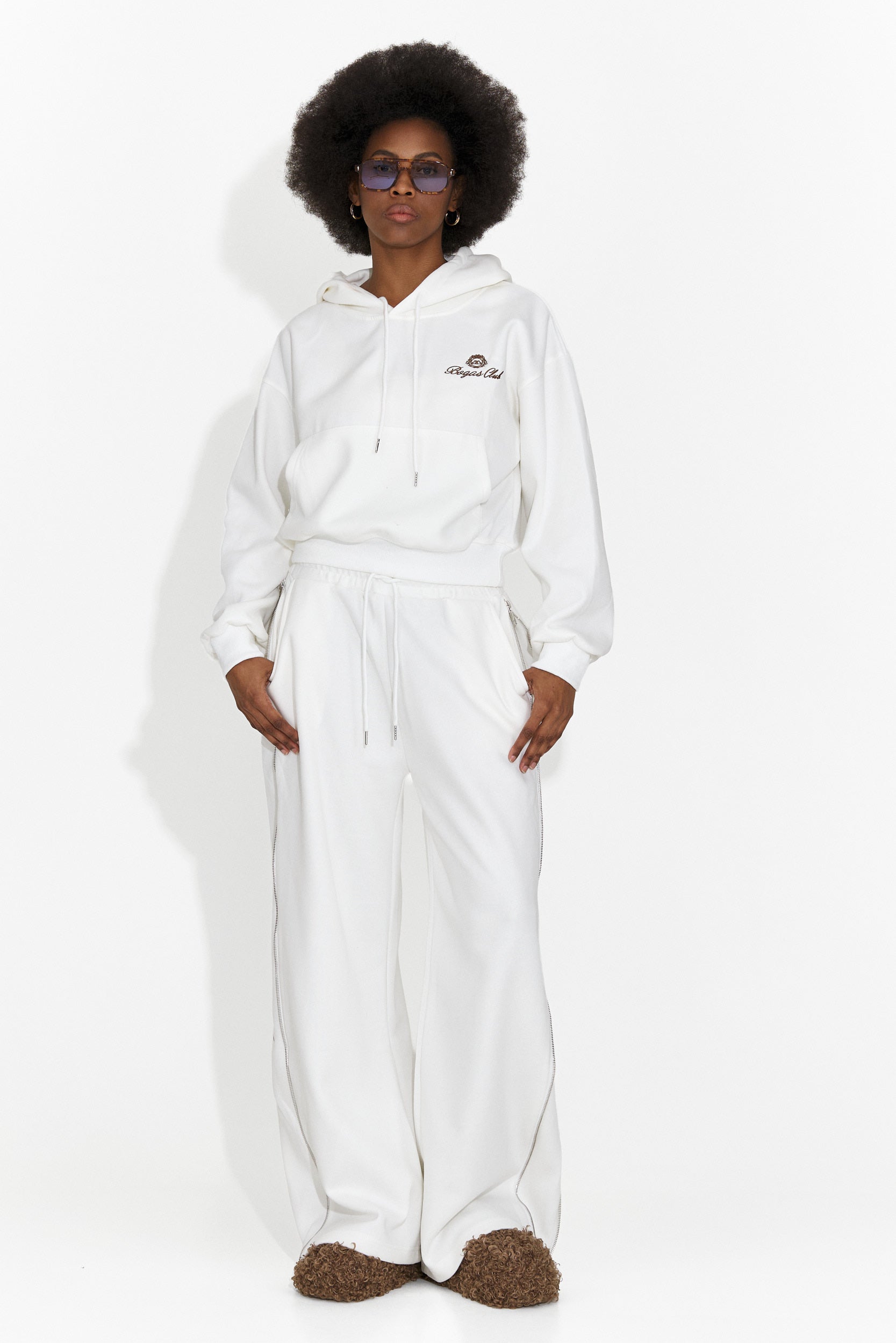 Women's casual white tracksuit Damarisa Bogas